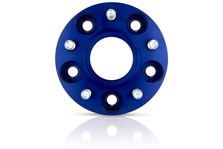 Spidertrax Off-Road 1.5 inch Wheel Spacers WHS020 Spacers, Billet Aluminum, Blue Anodized, 1.50 in. Thick, 5 x 4.50 in. Bolt Pattern, Jeep, Pair thumbnail 2