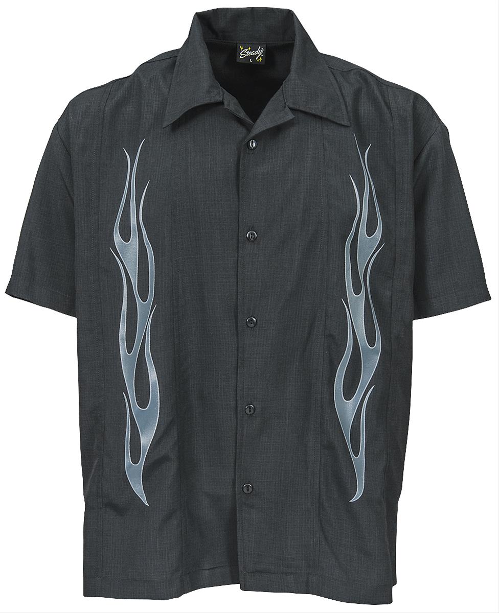 Dual Flame Bowling Shirt - Free Shipping on Orders Over $99 at Summit ...