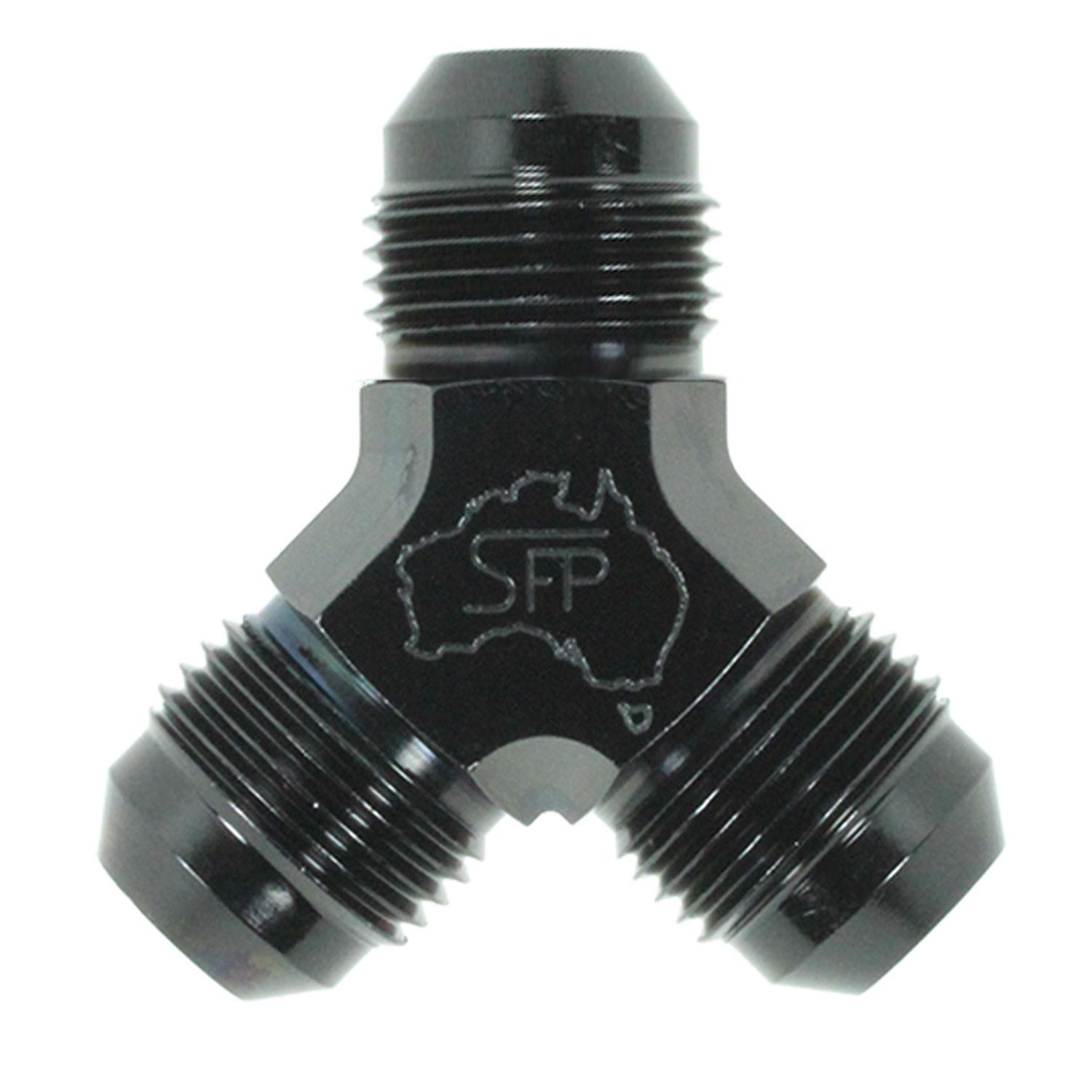 Speedflow Racing Speedflow USA 147-308-BLK Speedflow Y-Pieces | Summit Racing
