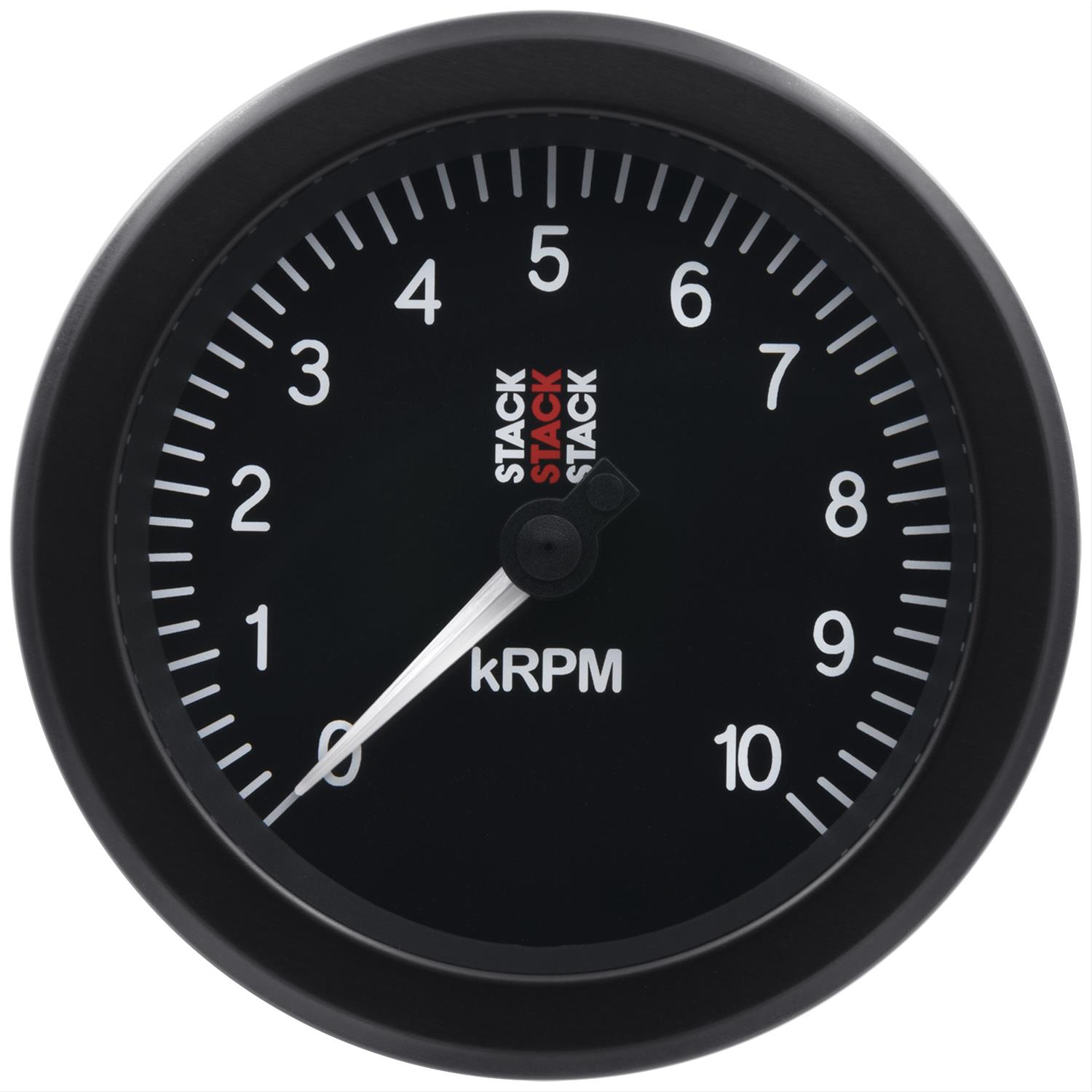 Stack Gauges ST100-010 TACHOMETER, SPORT, 88MM, BLACK, 0-10K RPM thumbnail 2