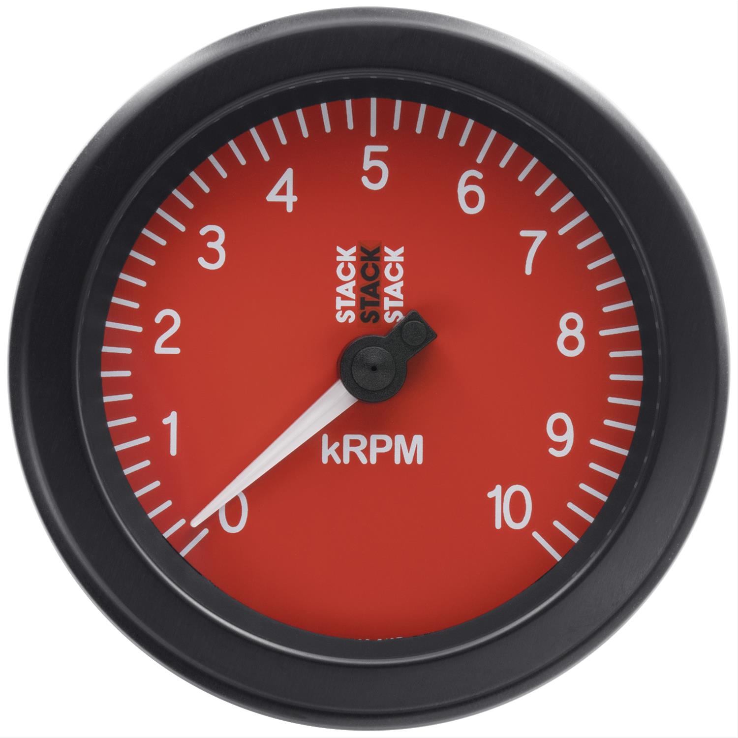 Stack Gauges ST100-010R TACHOMETER, SPORT, 88MM, RED, 0-10K RPM thumbnail 2
