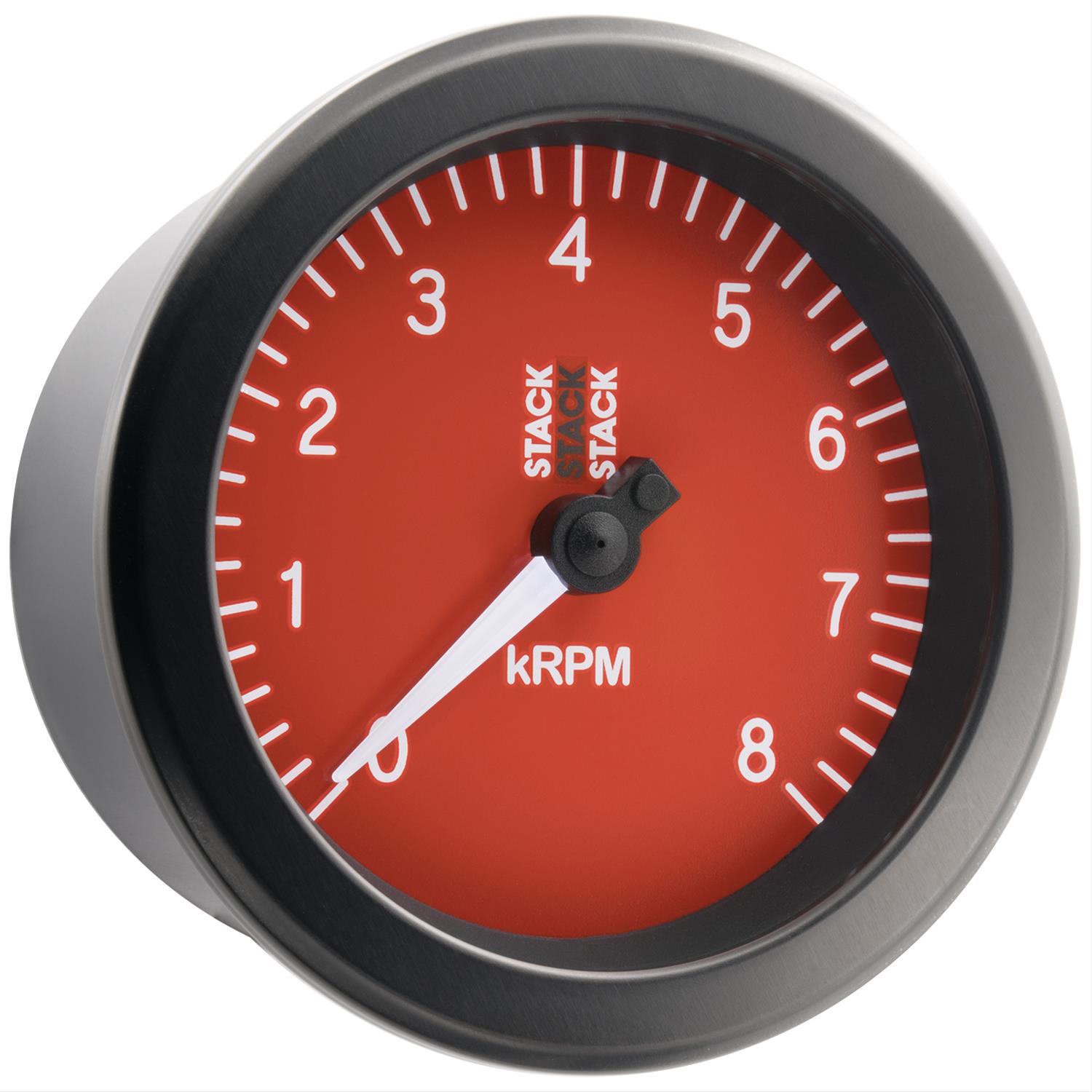 Stack Gauges ST100-08R TACHOMETER, SPORT, 88MM, RED, 0-8K RPM thumbnail 6