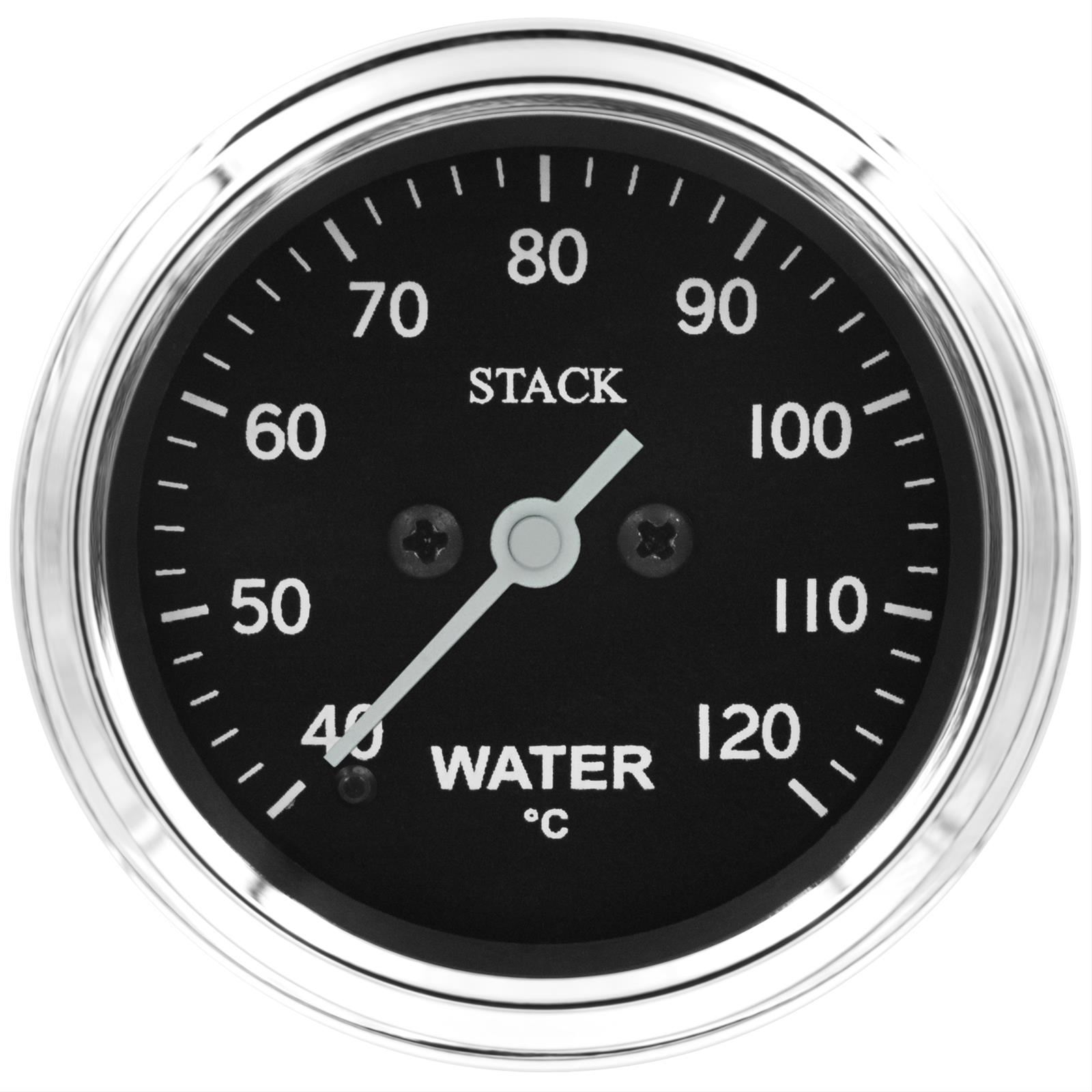 Stack Gauges ST3307C GAUGE, WATER TEMP, PRO STEPPER MOTOR, 52MM, CLASSIC, 40-120DEGC, 1/8IN NPTF MALE