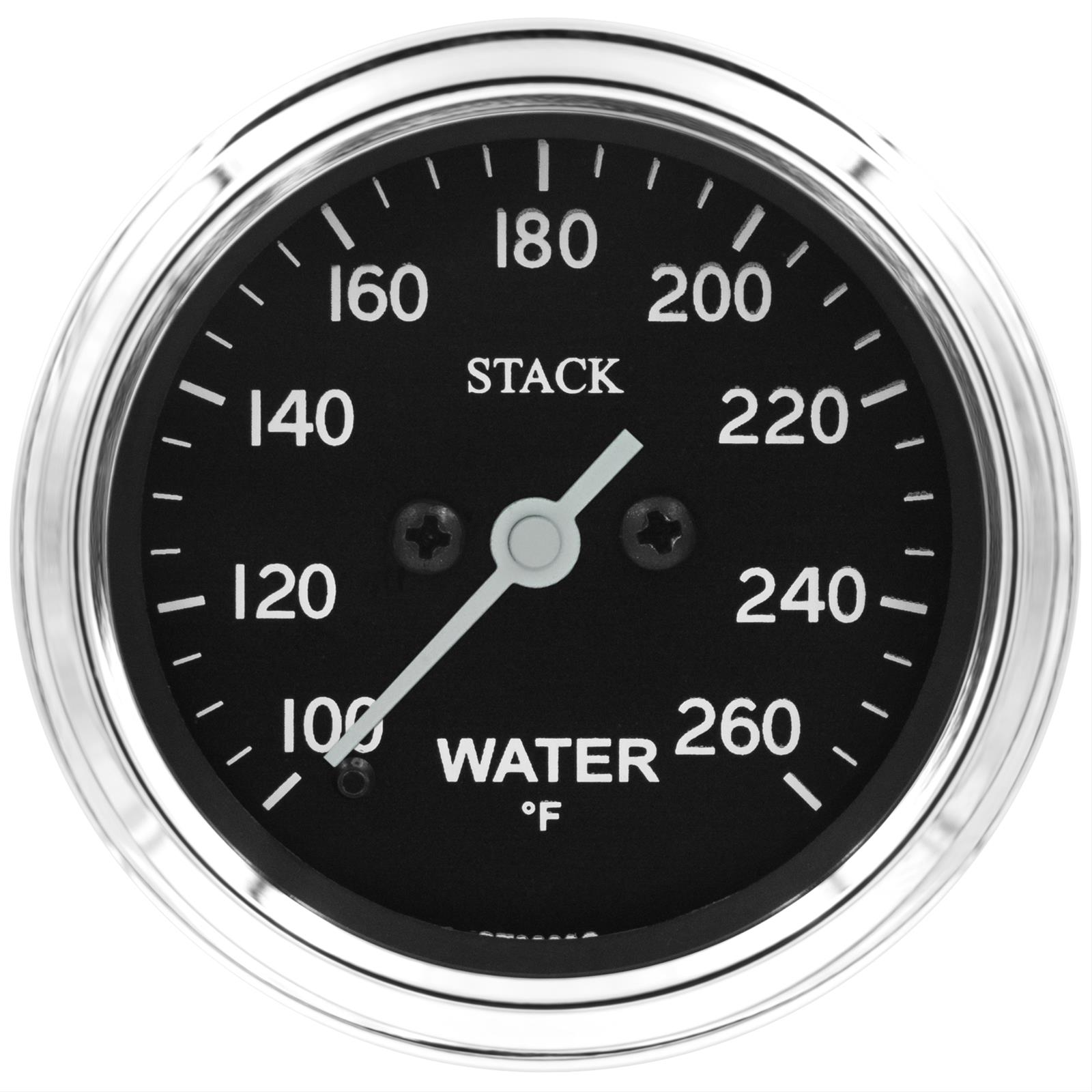 Stack Gauges ST3308C GAUGE, WATER TEMP, PRO STEPPER MOTOR, 52MM, CLASSIC, 100-260DEGF, 1/8IN NPTF MALE