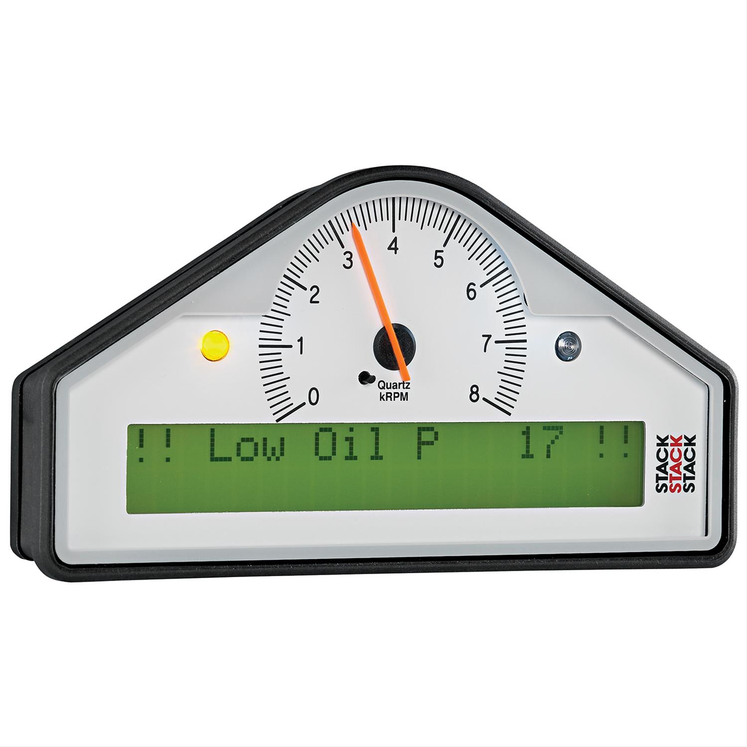 Stack Gauges Gauge Kits and Instrument Clusters ST8100AR-B ACTION REPLAY DASH, WHT, 0-8K RPM (PSI, DEG. F, MPH) thumbnail 2