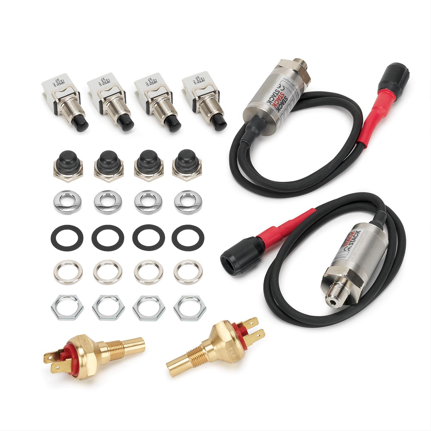 Stack Gauges Gauge Kits and Instrument Clusters ST8100AR-E ACTION REPLAY DASH, BLK, 0-3-8K RPM INVERT (PSI, DEG. F, MPH) thumbnail 2