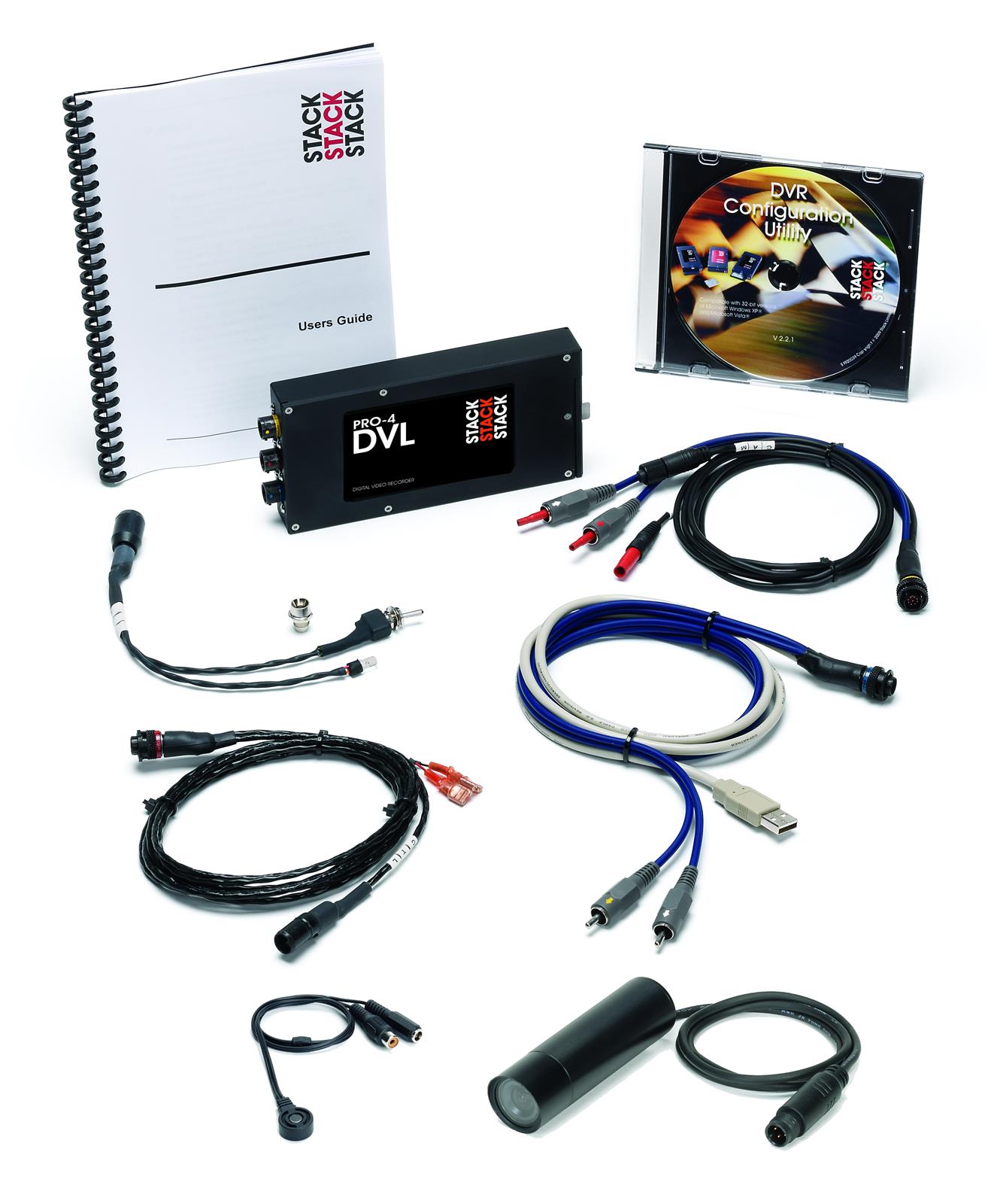 Stack Gauges Video Camera Components ST8321-P DVL Digital Logger, PRO-4, PAL 1-Camera Starter Kit
