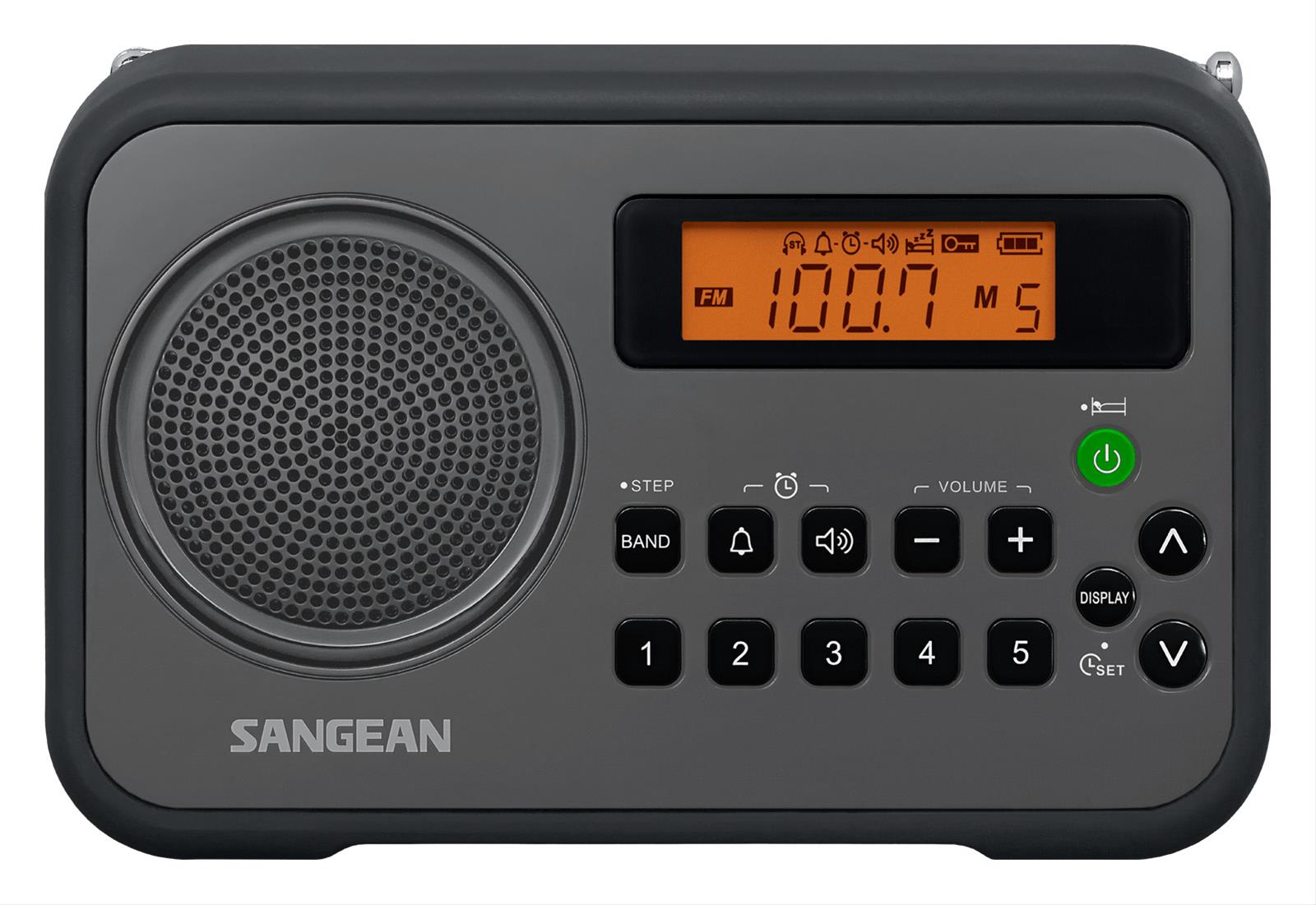 SANGEAN PRD18BK Sangean PRD18 Series Portable AM/FM Radios Summit