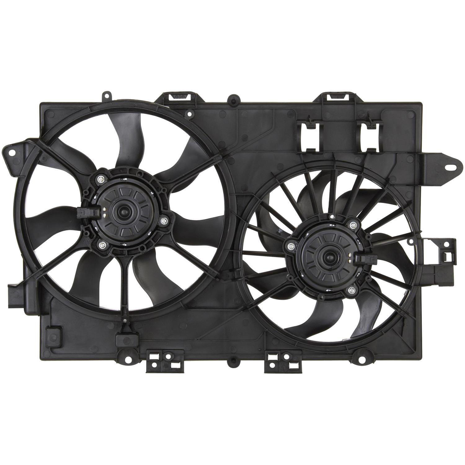 Spectra Premium CF12012 Dual Radiator Fan Assembly