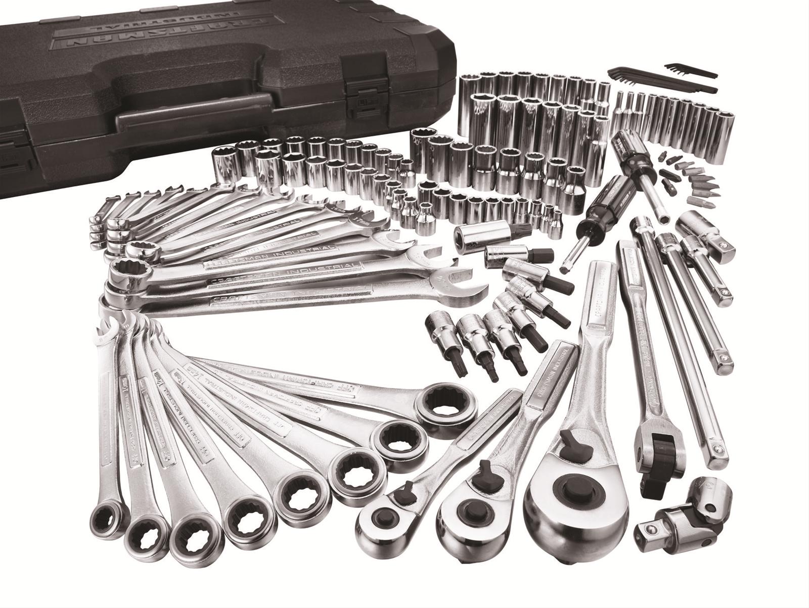 Craftsman Industrial 134Piece AllMetric Mechanics Tool Sets 00929785