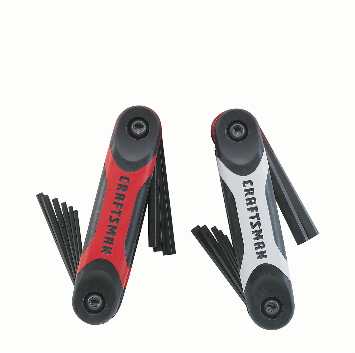 Craftsman 00946006 Craftsman Standard and Metric FoldUp Hex Key Sets