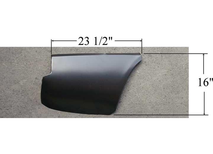 Driver Side Lower Quarter Panel Patch Rear Section Sherman 698-60L 