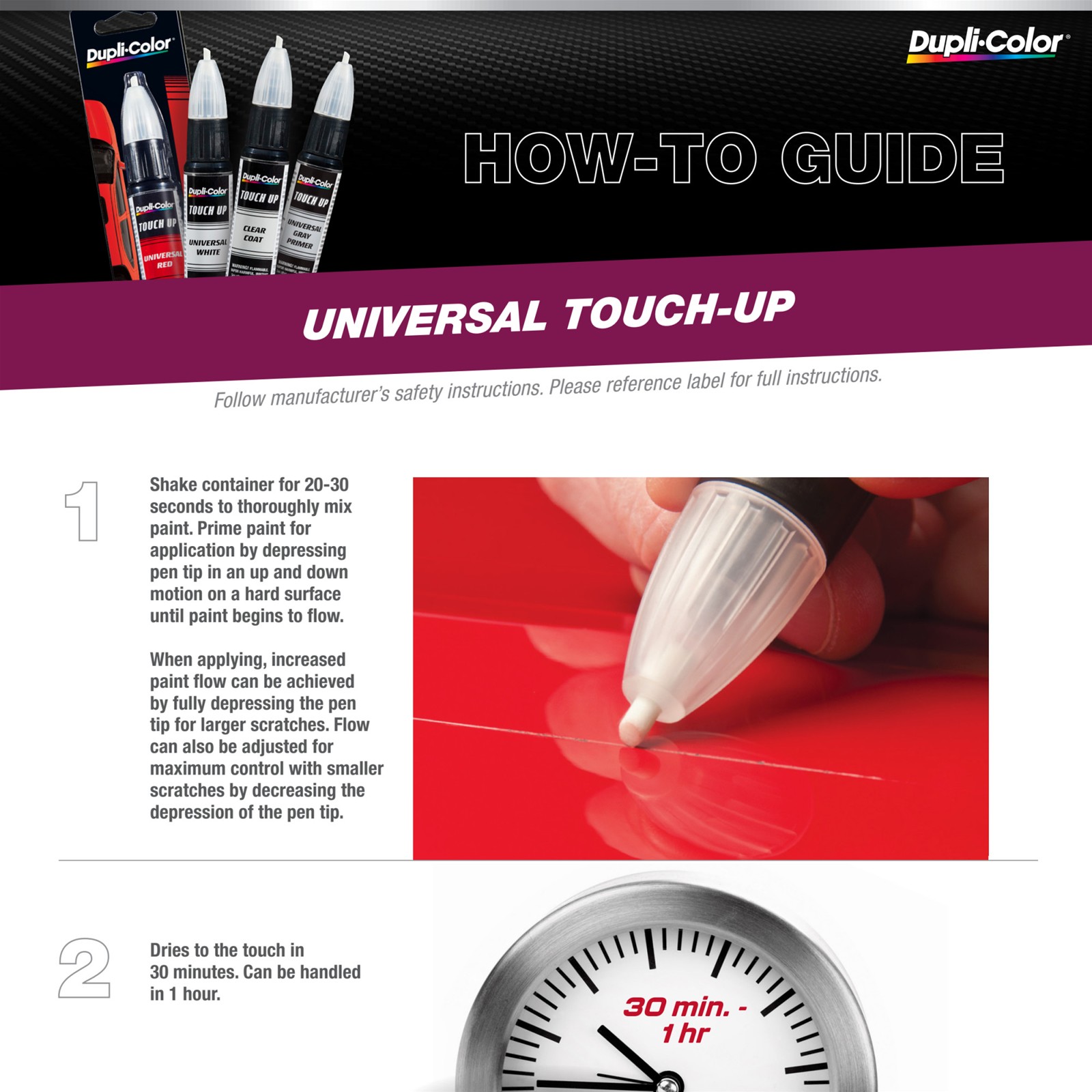 Dupli-Color BUNX911 Dupli-Color Scratch Fix All-in-1 Touch-Up
