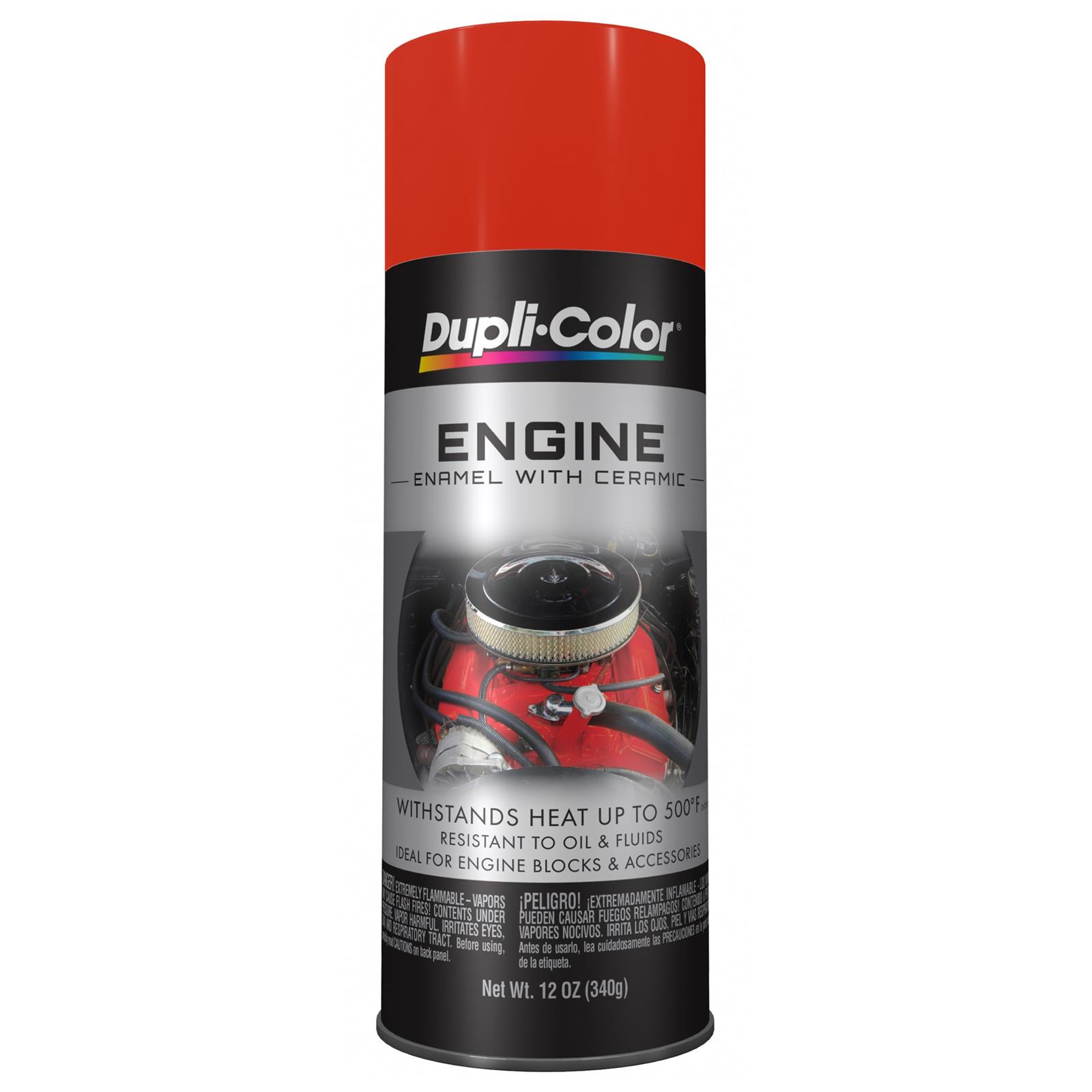 Dupli-Color DE1622 Dupli-Color Engine Enamel with Ceramic Resin