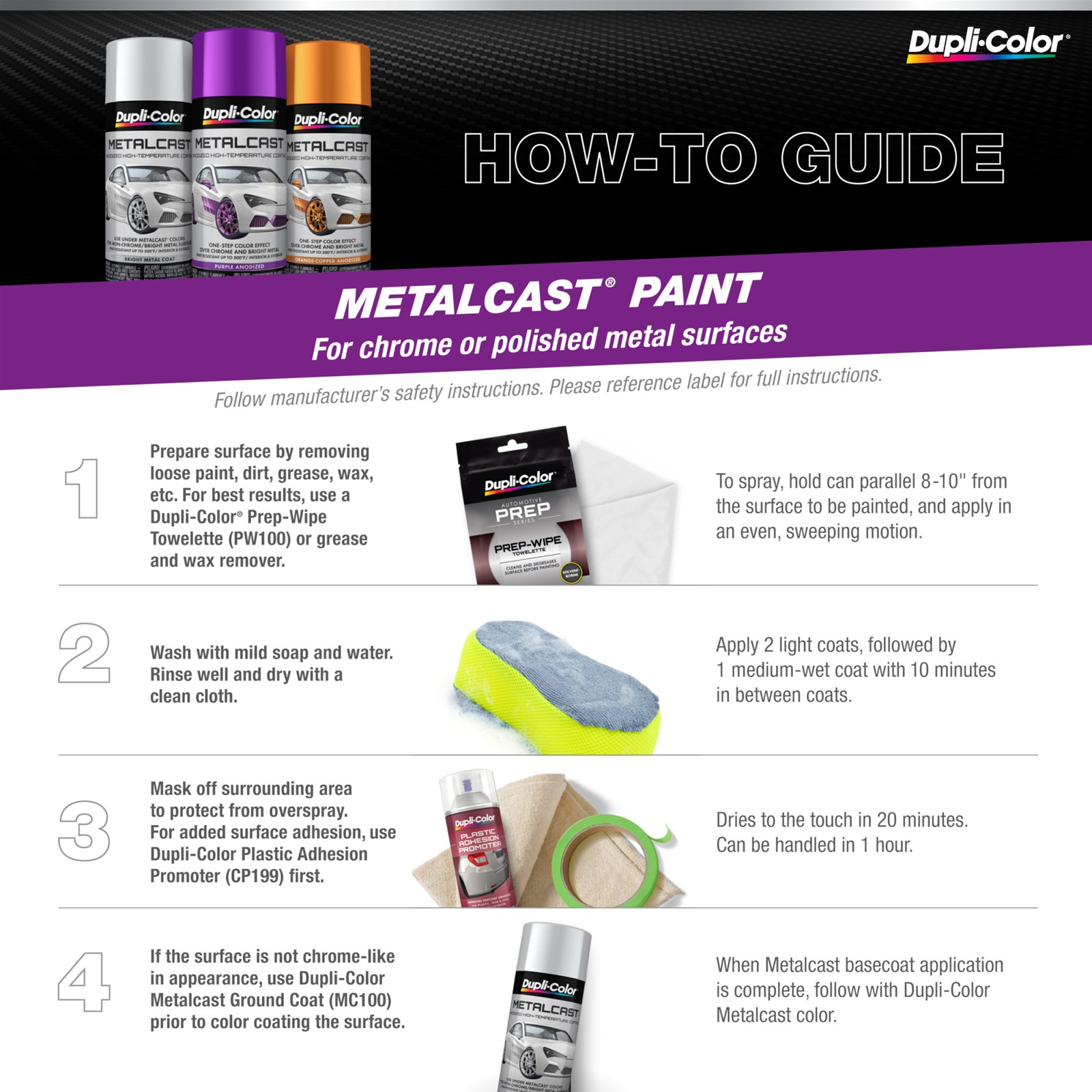 Dupli-Color MC201 Dupli-Color METALCAST Anodized Color | Summit Racing