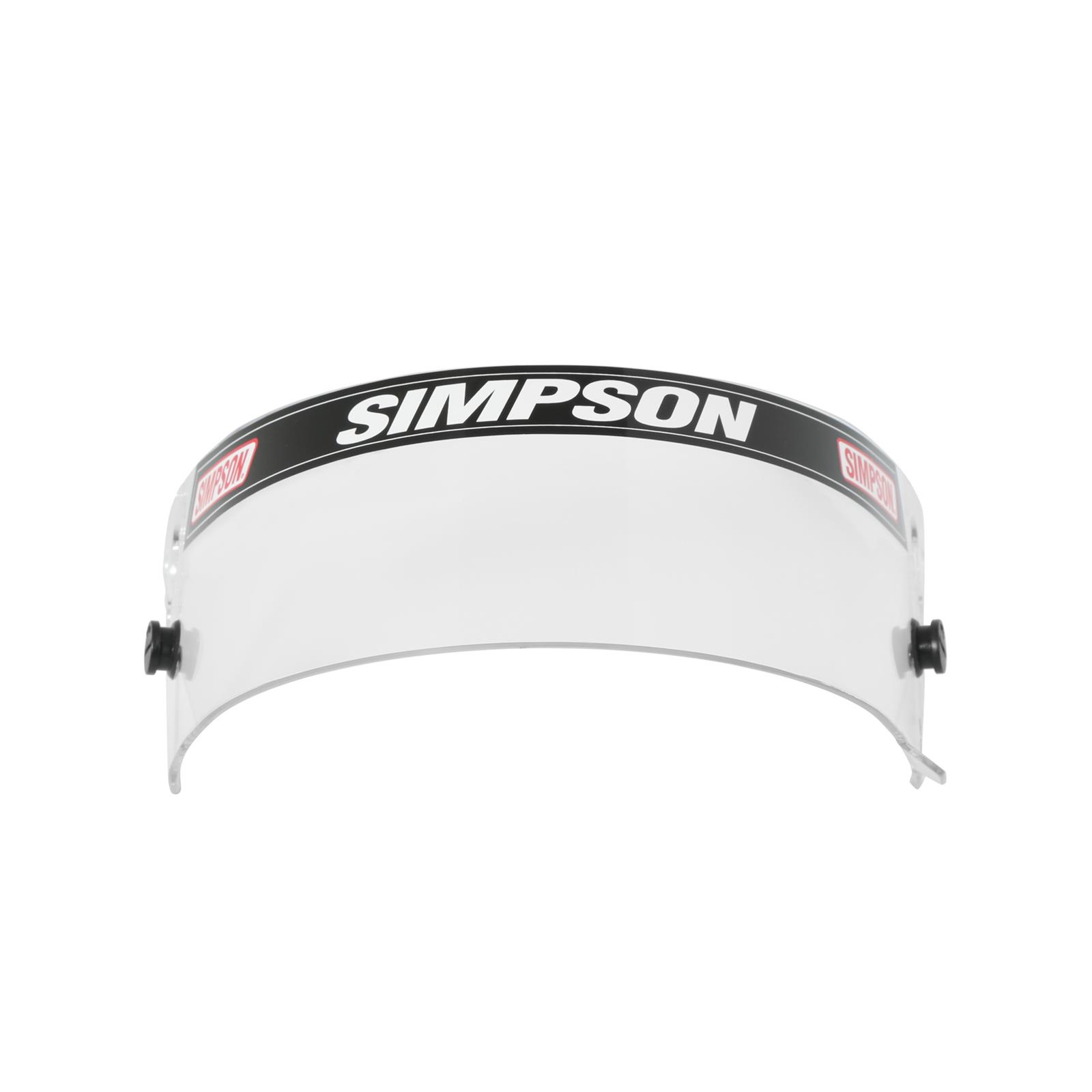 Simpson Replacement Helmet Shields 1010-17 Shield, Clear, Shark, Vudo, Each thumbnail 2