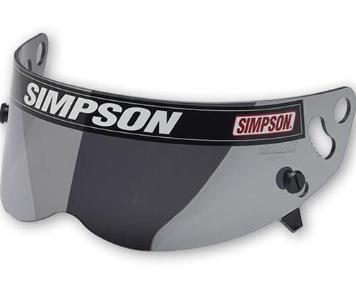 Simpson Replacement Helmet Shields 1024-17 Shields, Replacement, Mirror, Anti-fog Coating, Diamond Back, RX Series, Skull, XBandit, Each