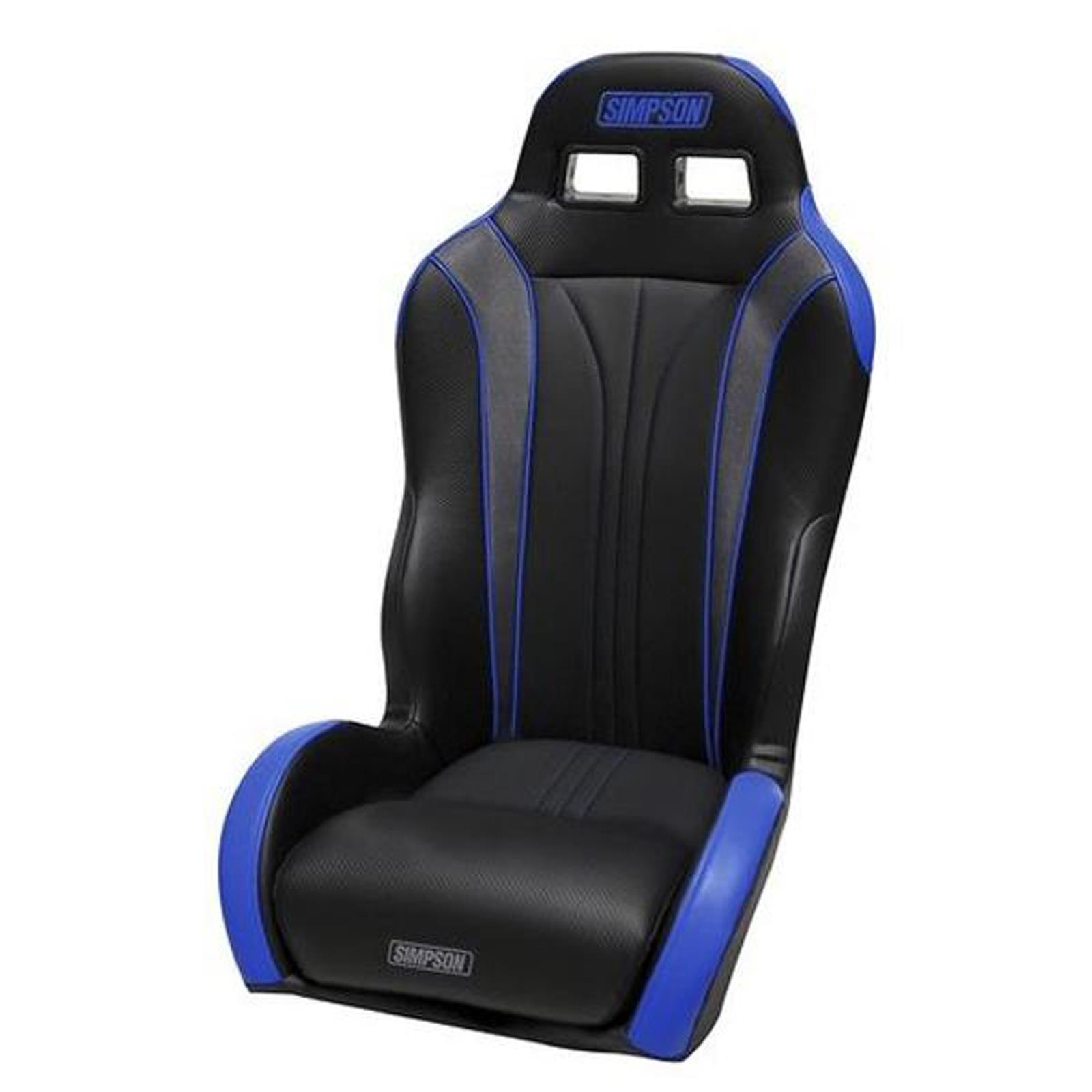Simpson Racing Powersports Seats 104-307 VORTEX II SEAT BLK/BLUE