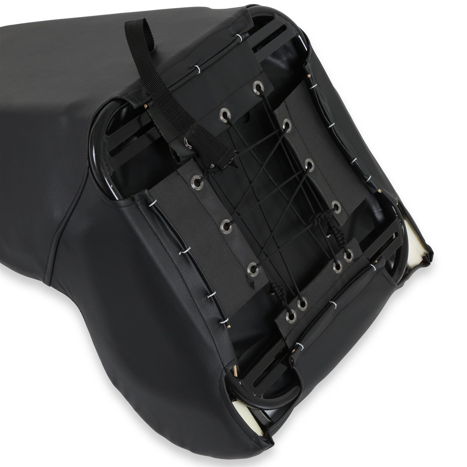 Simpson Pro Sport Seats 107-304 Powersports Seats, Seats, Front/Rear Bucket, Vinyl, Black/Black, Seat Mounts Are Not Included, Off-road, Each thumbnail 2