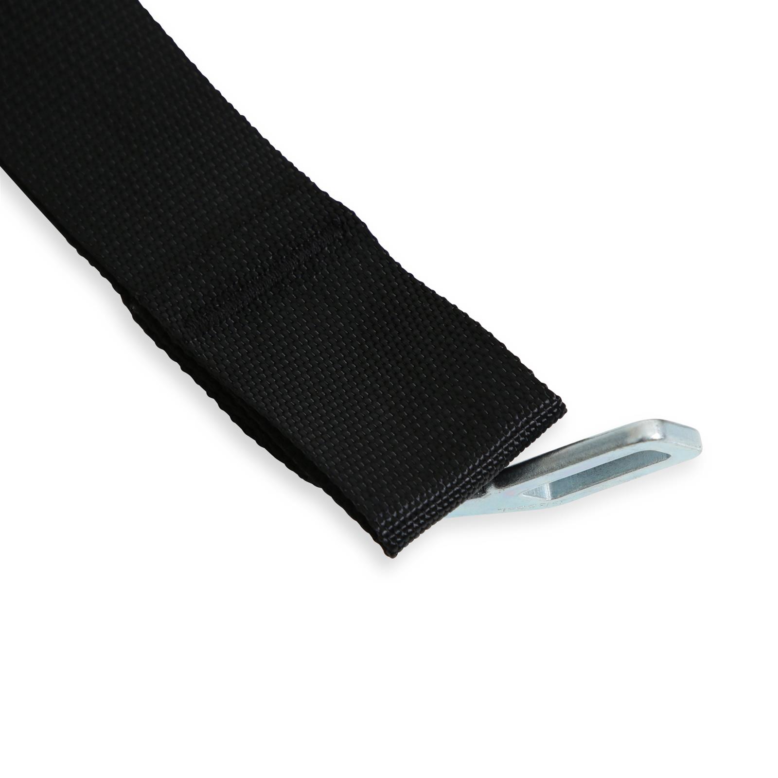 Simpson Double Pull Down Latch and Link SFI 7-Point Harness 12LD7WB Harness, Complete, Latch. 7 Point, 2.00 Should Belt, 2.00 Lap Belt, Individual-Type, Bolt-In, Floor/Roll Bar Mount, Black, Each thumbnail 6