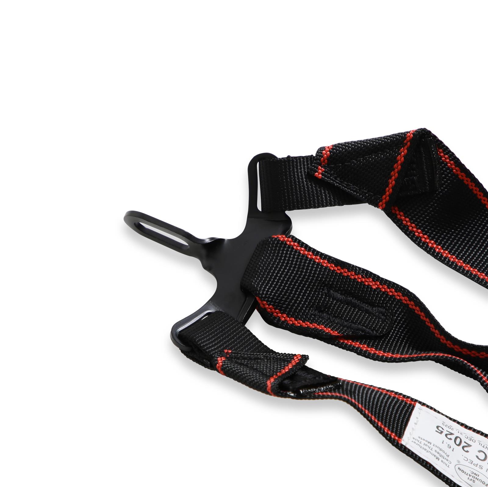 Simpson Double Pull Down Latch and Link SFI 7-Point Harness 12LD7WC Harness, Complete, Latch. 7 Point, 2.00 Should Belt, 2.00 Lap Belt, Individual-Type, Clip-In, Floor/Roll Bar Mount, Black, Each thumbnail 5
