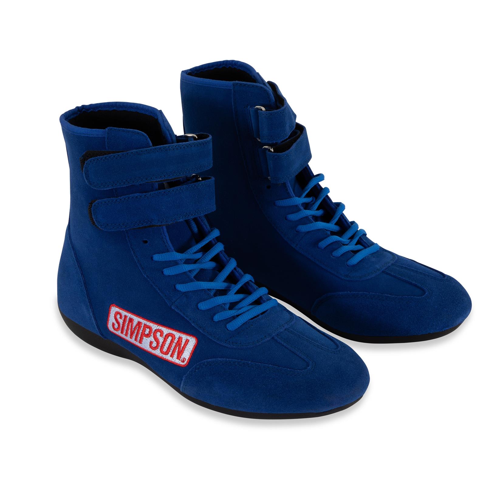 Simpson High Top Driving Shoes 28120BL HIGH TOP SHOE BLUE, 12 thumbnail 2