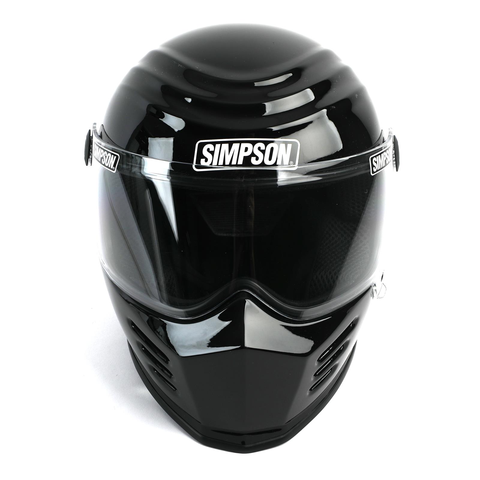 Simpson Racing Outlaw Bandit Series Helmets 28315L2 Helmet, Series, Full Face, EPS Liner, Gloss Black, M2015, Large, Each