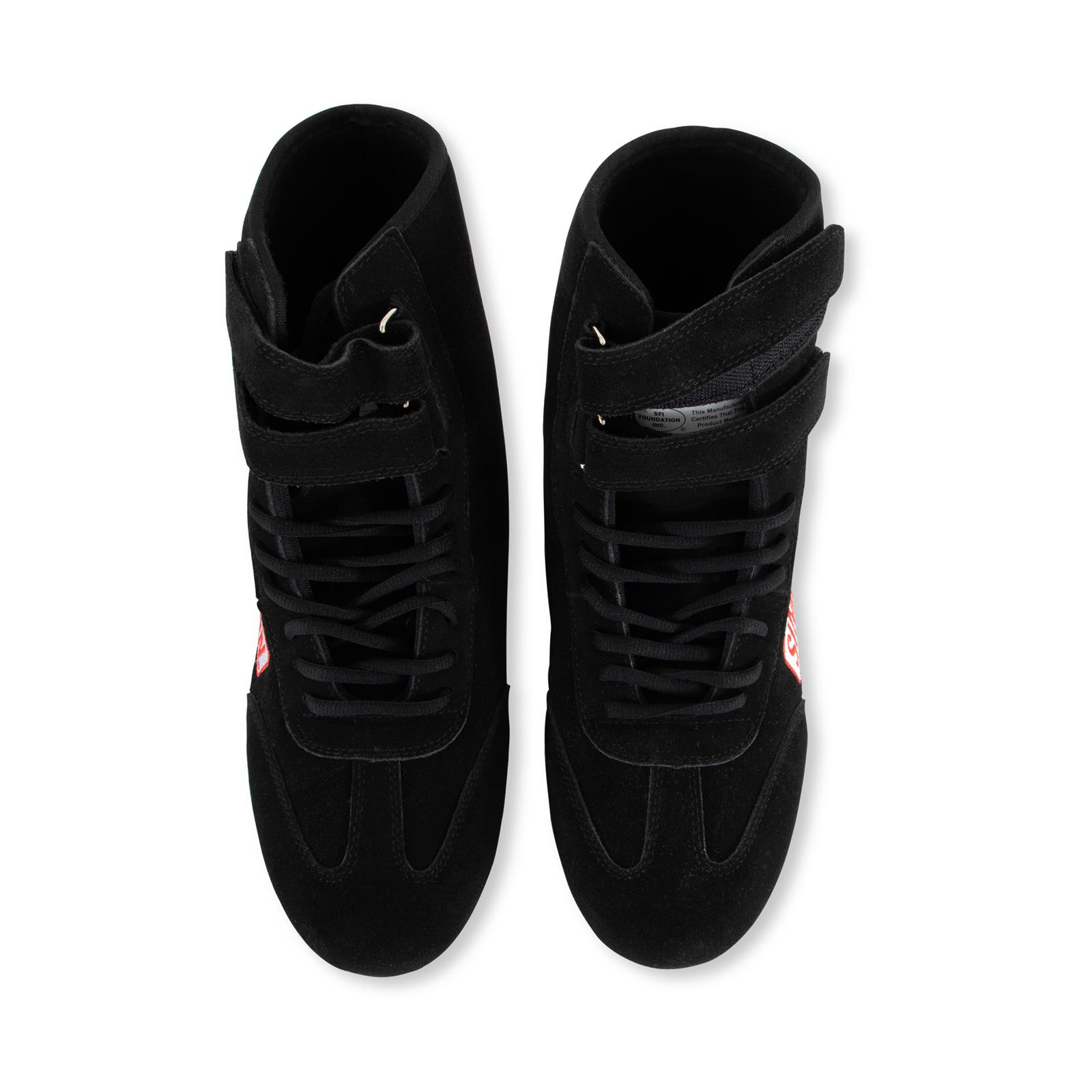 Simpson High Top Driving Shoes 28700BK Shoes, Top, Black, Mens Size 7, Pair thumbnail 5
