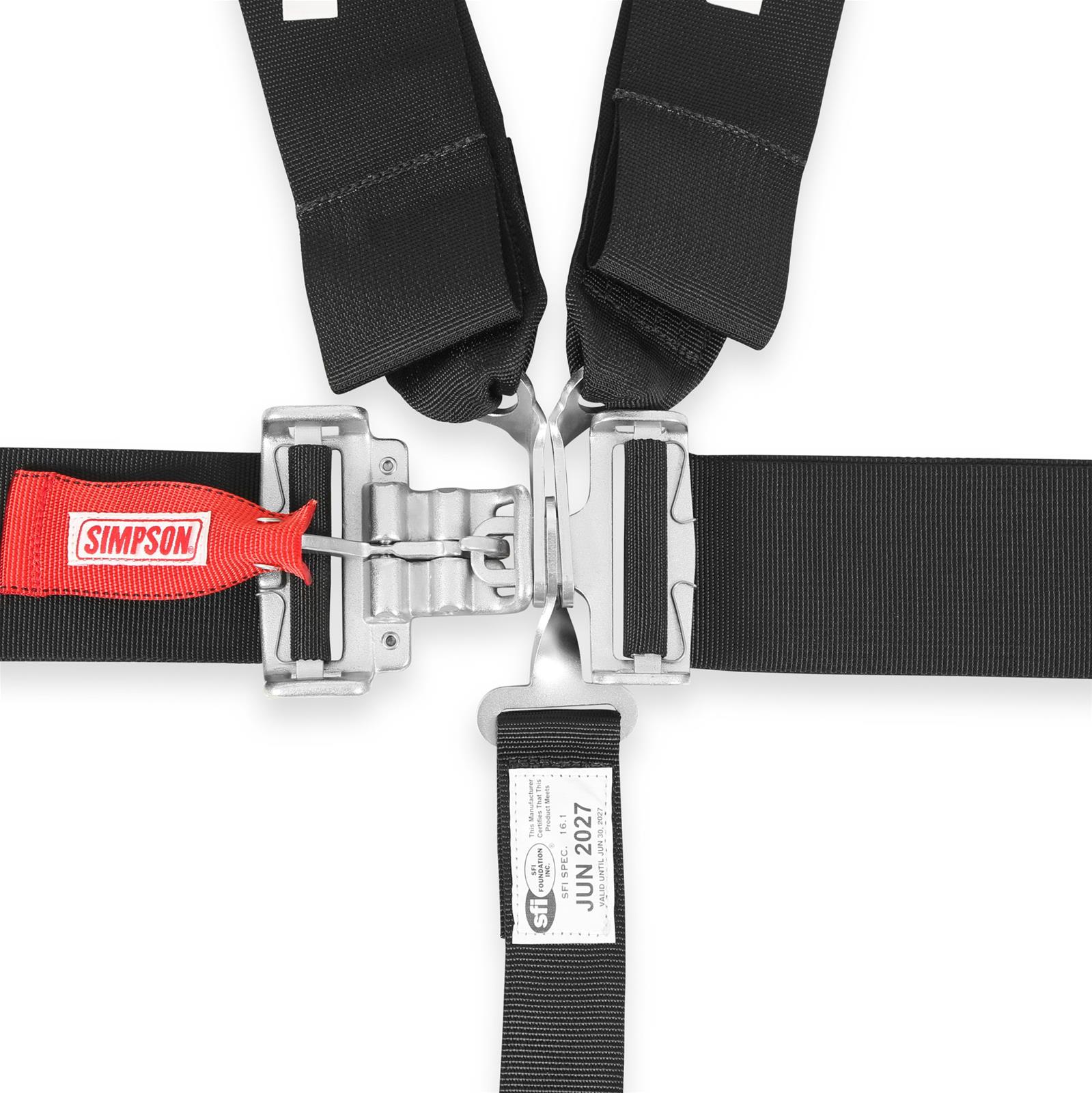 Simpson Racing Harnesses 29044BK HARNESS 3" SFX WA/BI 16.1 thumbnail 8