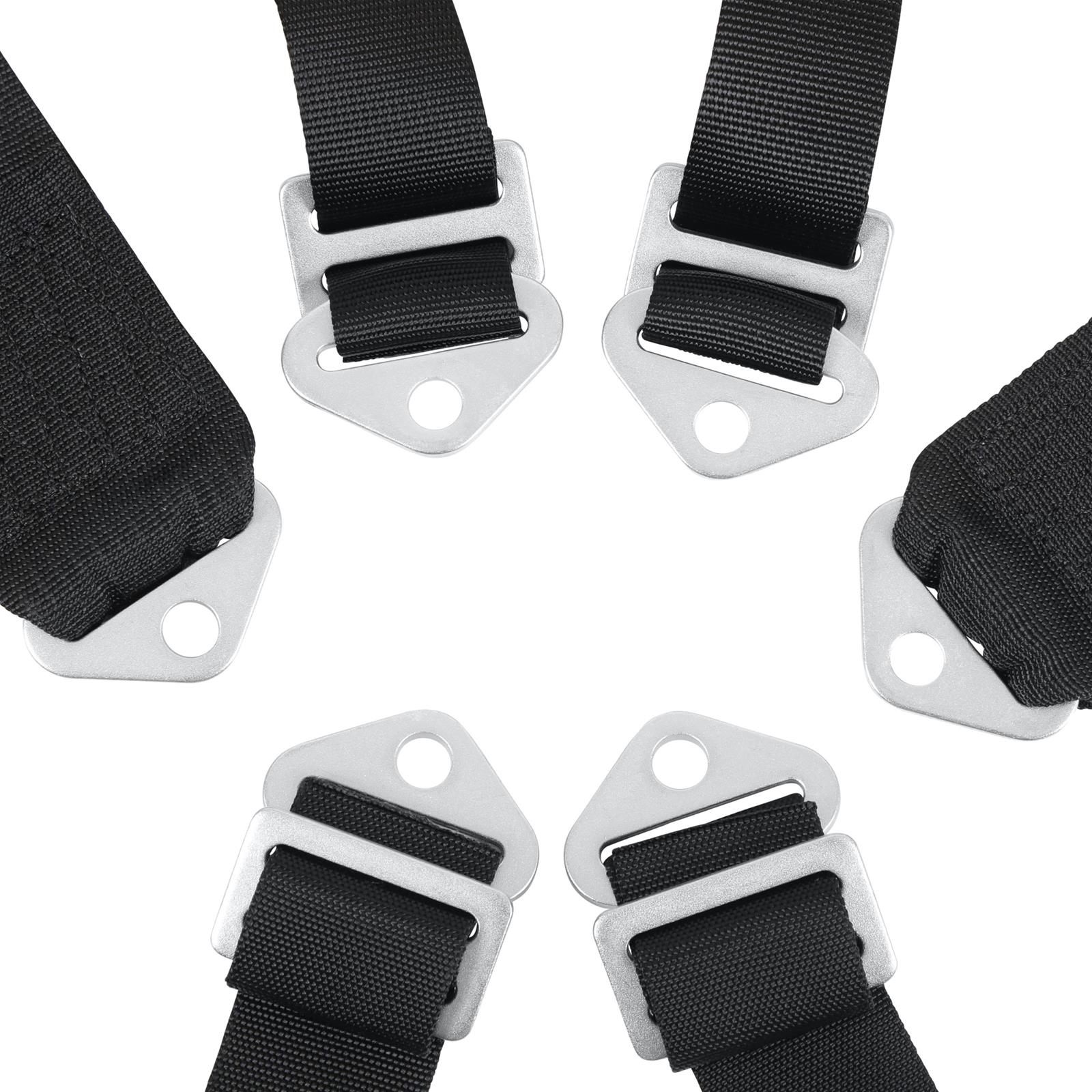 Simpson Racing Harnesses 290636HK 6 PT 55" SEATBELT B/I 2" INDV.