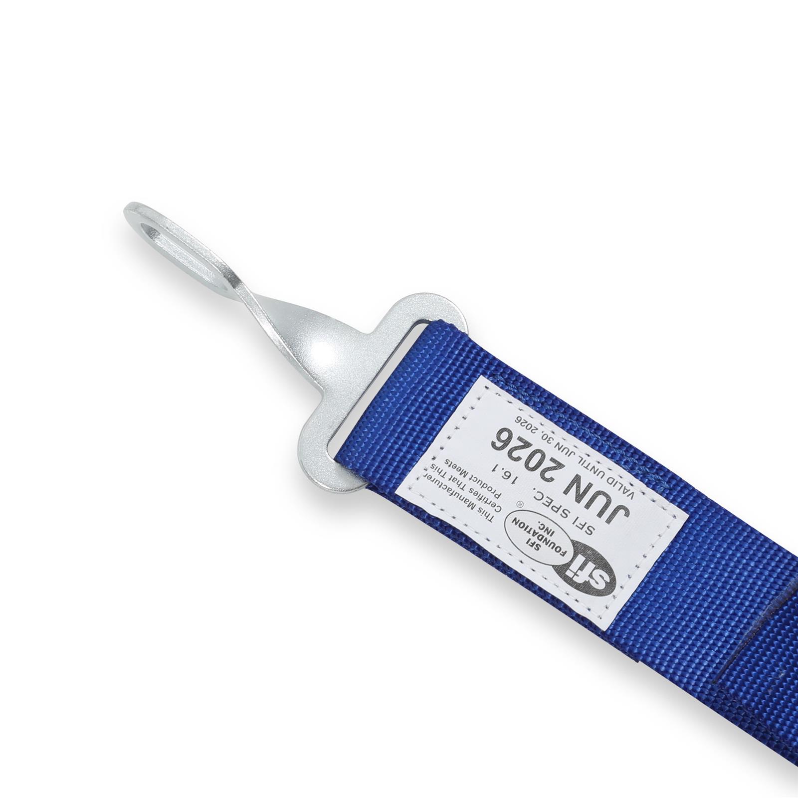 Simpson Racing Harnesses 29063BLH L&L 55" LAP BI 5PT PD HN BLUE thumbnail 5