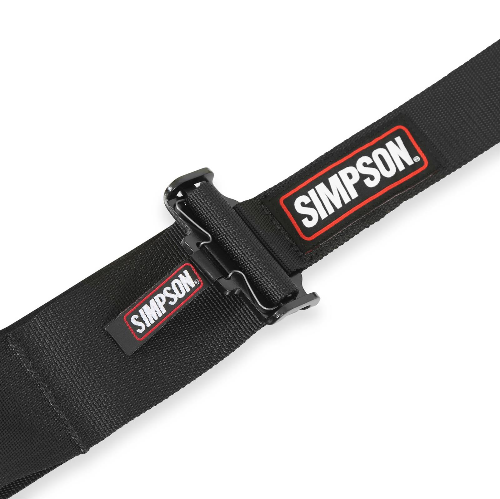 Simpson Racing Harnesses 29073BKHX HARNESS 3/2" LFX2 BI 16.1 thumbnail 8