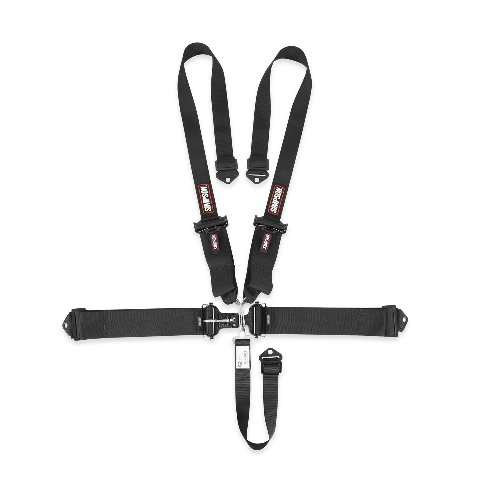 Simpson Racing Harnesses 29073BKHX HARNESS 3/2" LFX2 BI 16.1 thumbnail 7