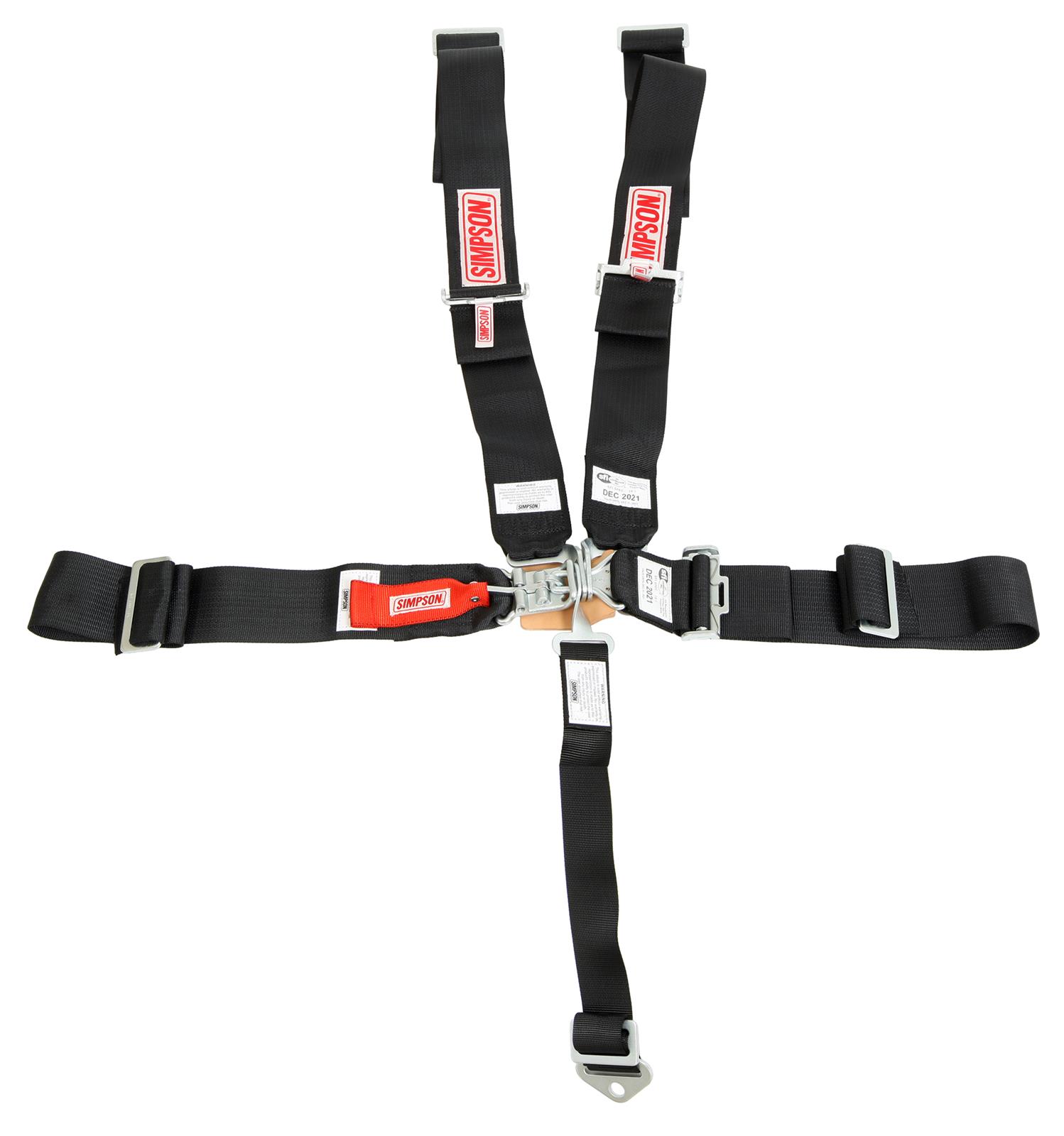 simpson 5 point harness