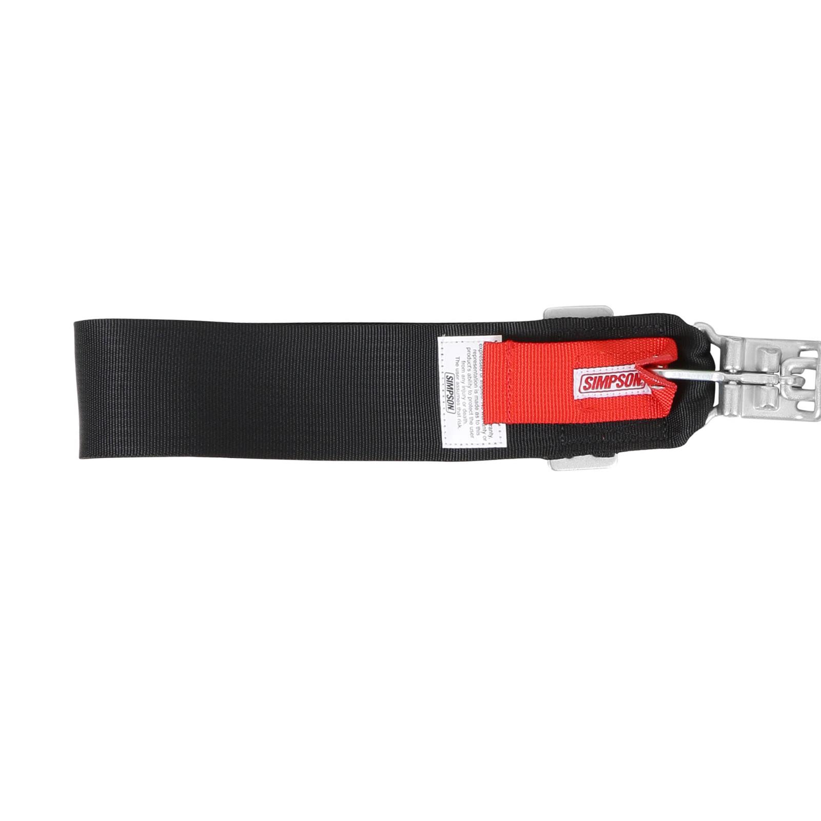 Simpson Racing Harnesses 29075BKH L&L 55" LAP SP SS 5PT PD HN BK thumbnail 4