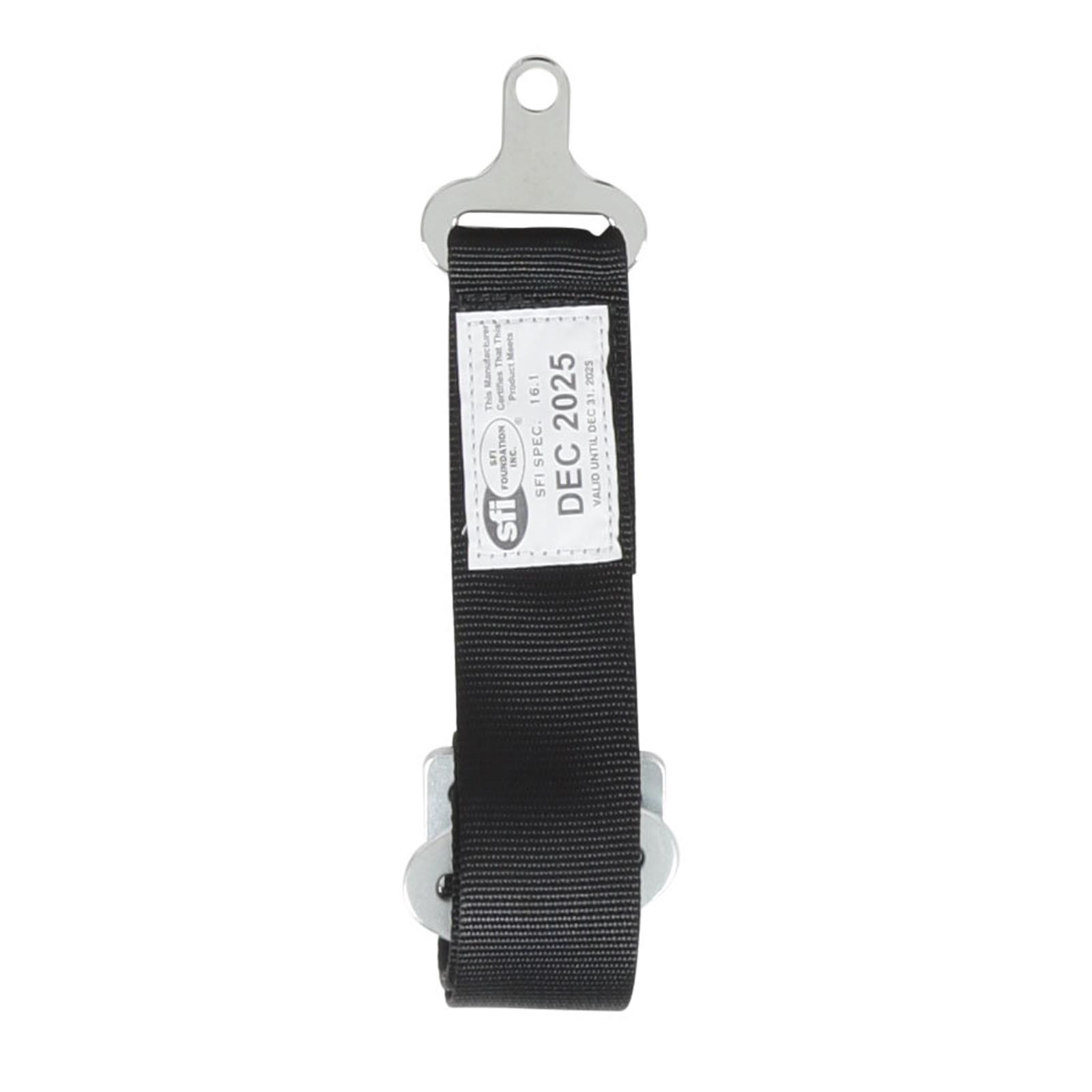 Simpson Racing Harnesses 29102BKH LCL 62" LAP FM 5PT PU HN BLK thumbnail 7