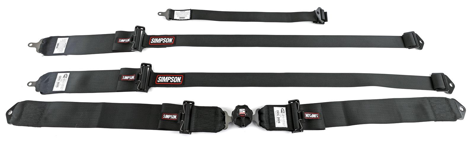 Simpson HANS Compatible Latch-and-Link Driver Restraint - 55 Simpson HANS Compatible Latch-and-Link Driver Restraint - 55