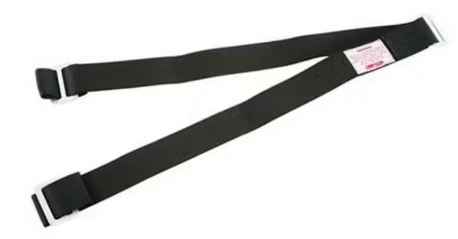 Simpson Racing Tie-Down Straps 31023BK 2" TORQUE TUBE STRAP - BLACK