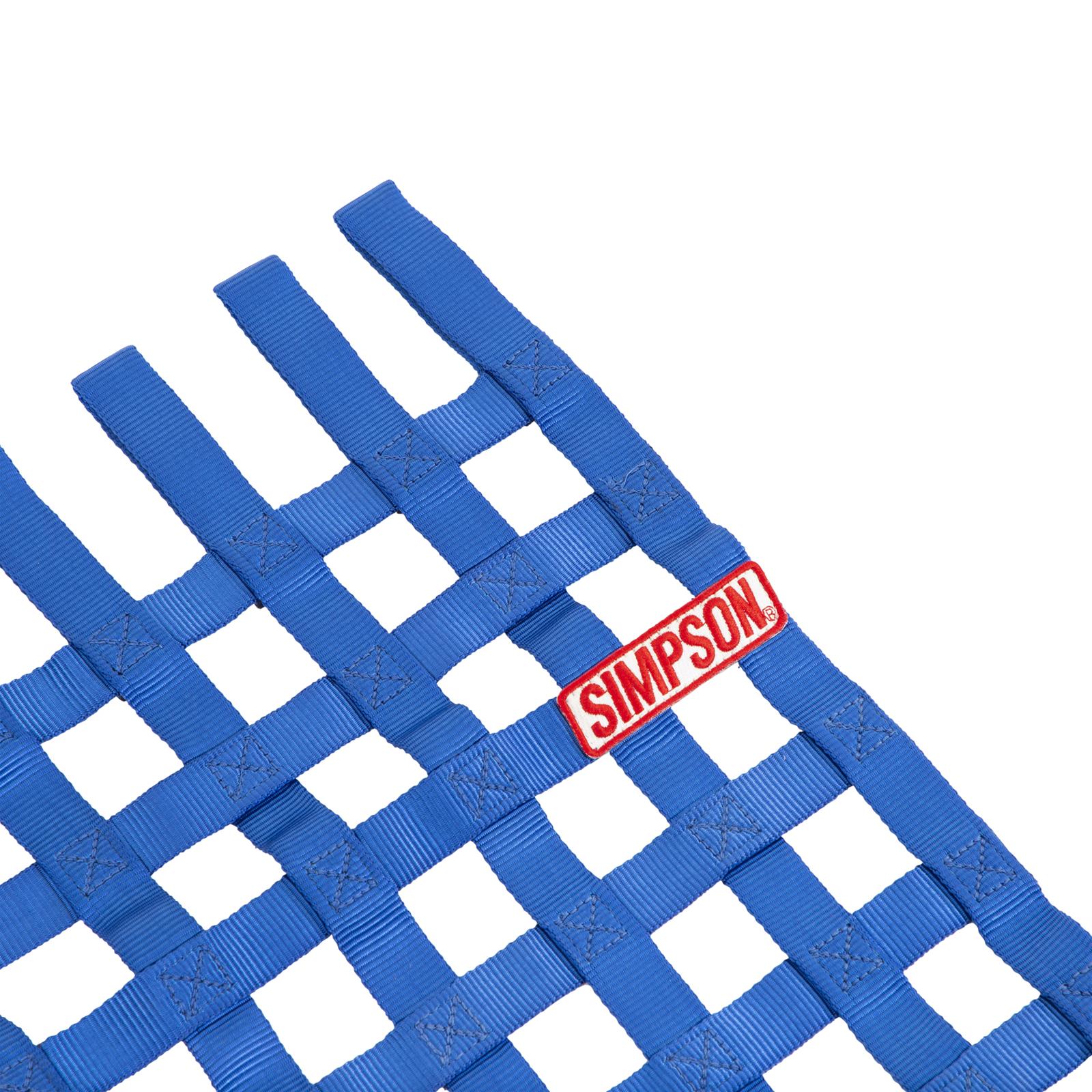 Simpson Window Nets 36003BL Net, Blue, Nylon, Ribbon, Square, 24 in. x 24 in., Each thumbnail 2