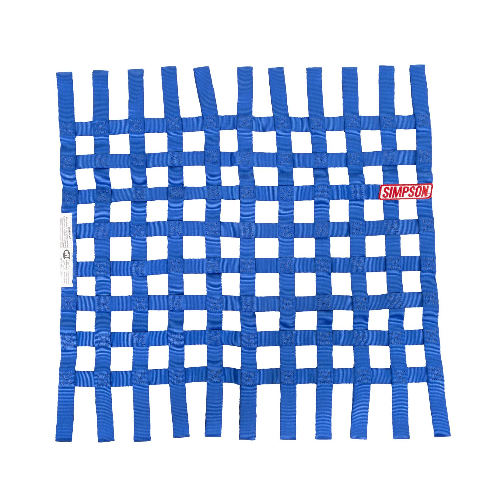 Simpson Window Nets 36003BL Net, Blue, Nylon, Ribbon, Square, 24 in. x 24 in., Each thumbnail 3