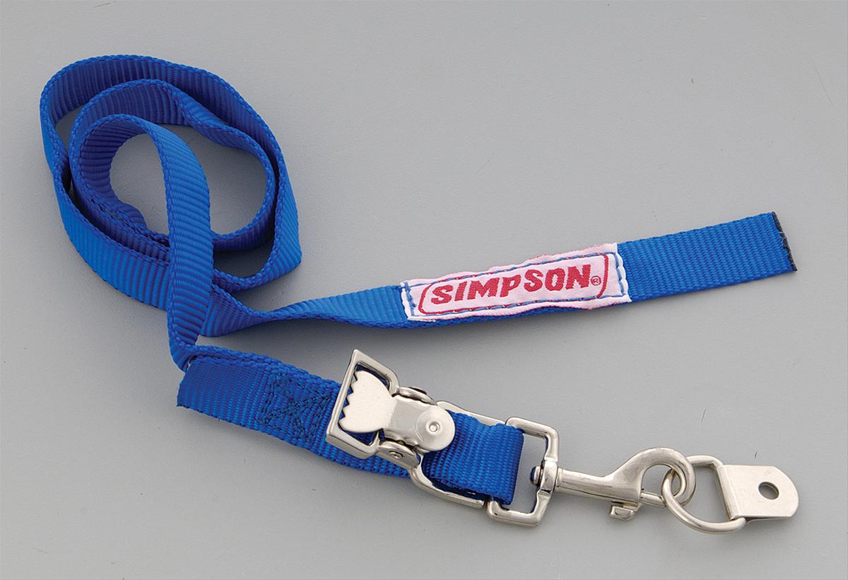 Simpson Racing 36007BL Simpson Helmet Restraints Summit Racing