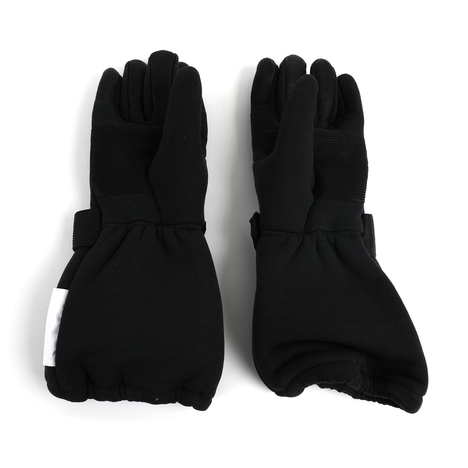 Simpson Holeshot 22 Drag Gloves 37017XK Driving Gloves, Gloves, Double Layer, Polyester/Leather, Black, SFI 20, X-Large, Pair thumbnail 2