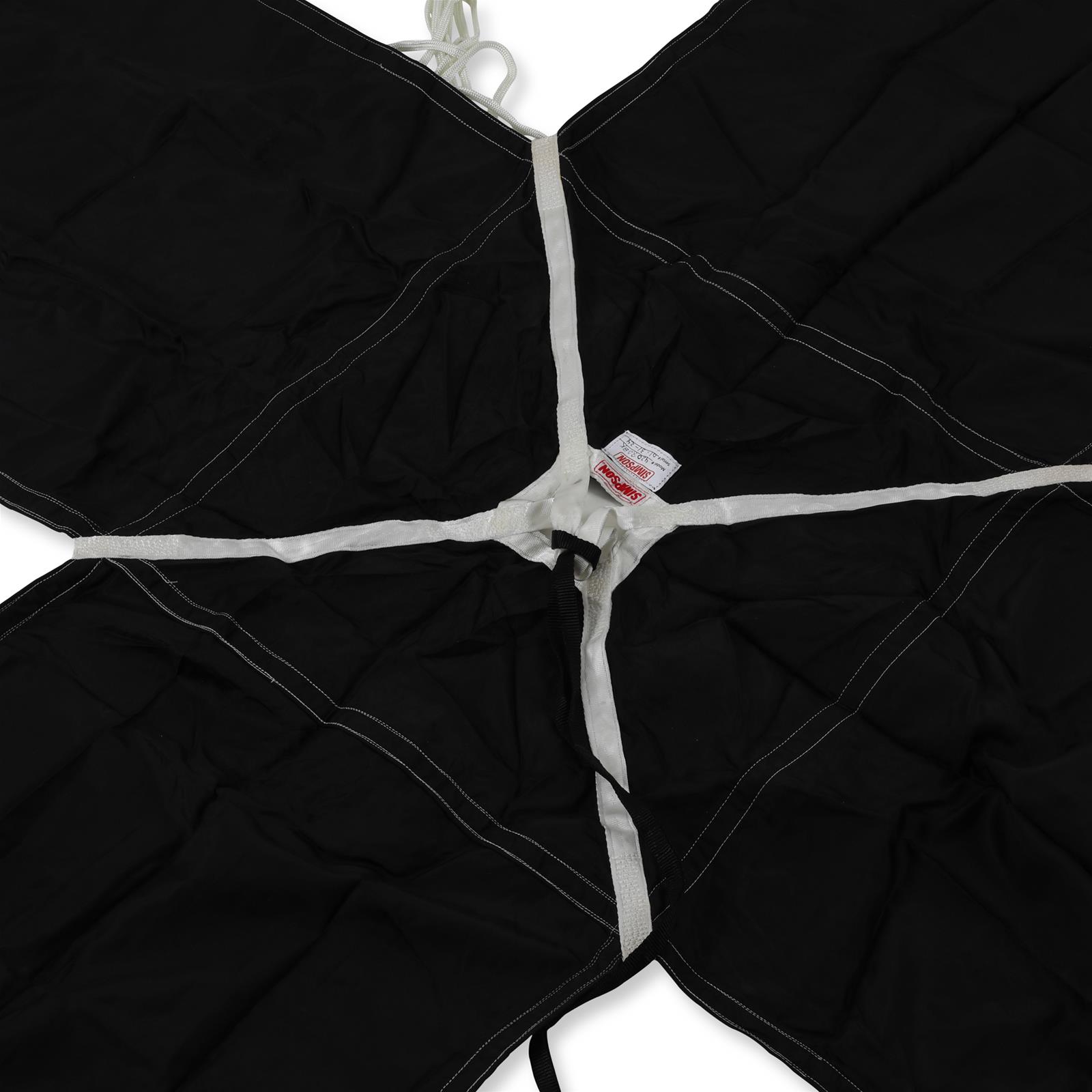 Simpson Racing Parachute Assemblies 42080BK BLACK JR. COMP PARACHUTE thumbnail 2