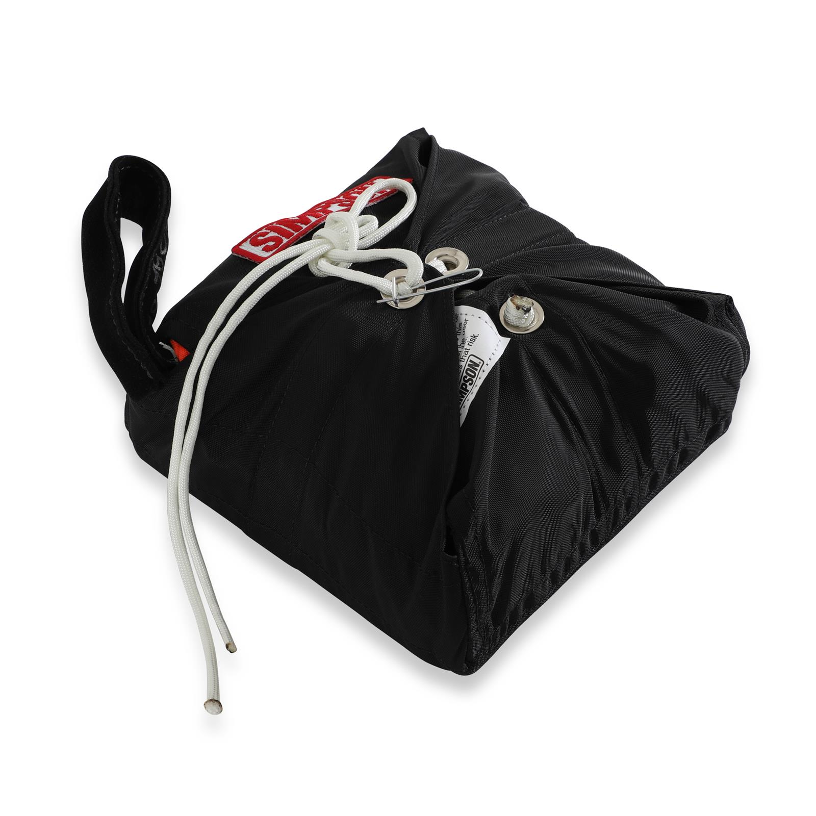 Simpson Mini Dragster Parachutes 42082BK Parachute, Dragster, 6 ft. Diameter, Black, Each thumbnail 2
