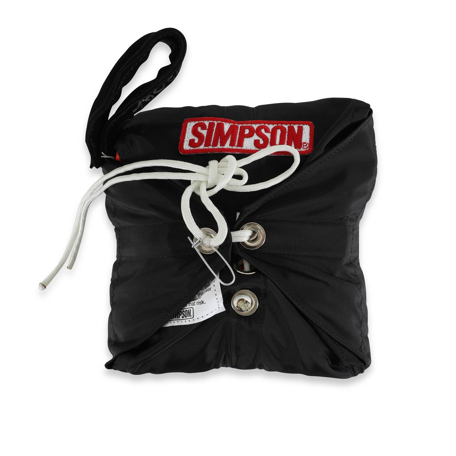 Simpson Mini Dragster Parachutes 42082BK Parachute, Dragster, 6 ft. Diameter, Black, Each