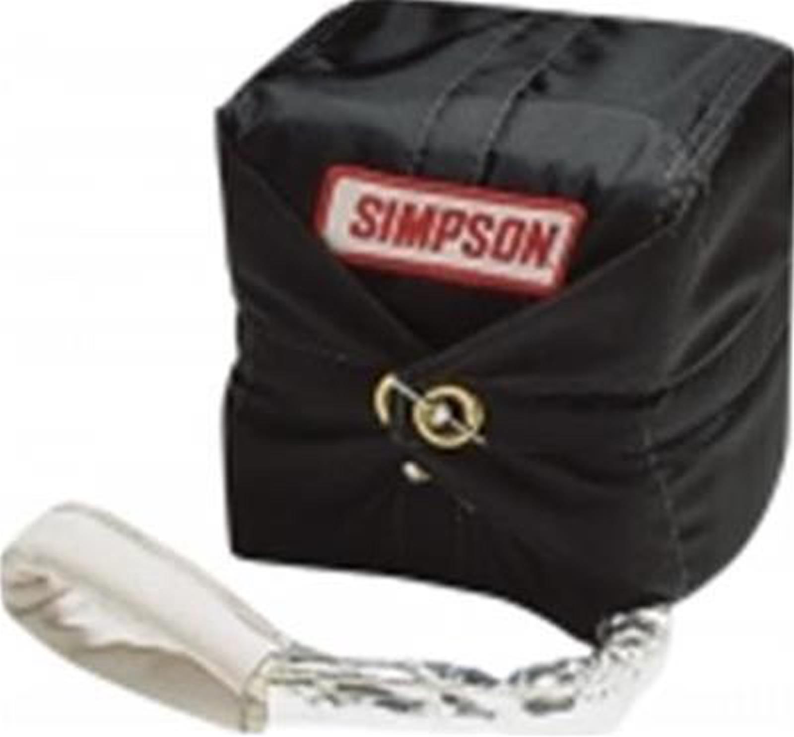 Simpson Racing Helmet Components 42090A ALUMINIZED CARBON X PACK -14FT