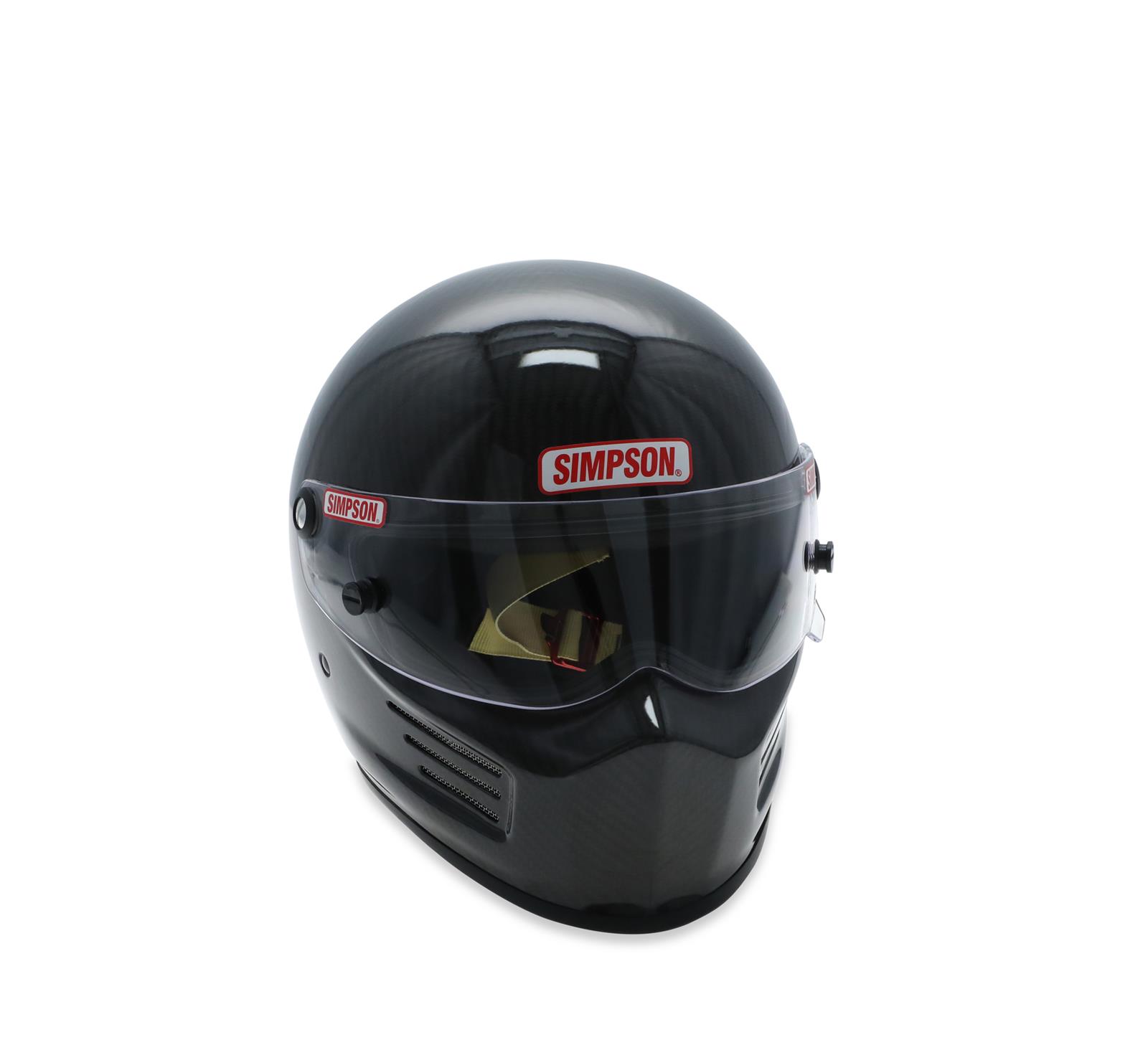 Simpson Carbon Bandit Series Helmets 720100C Helmet, Bandit, Full Face, Fiber, Snell SA2020, X-Small, Each thumbnail 3