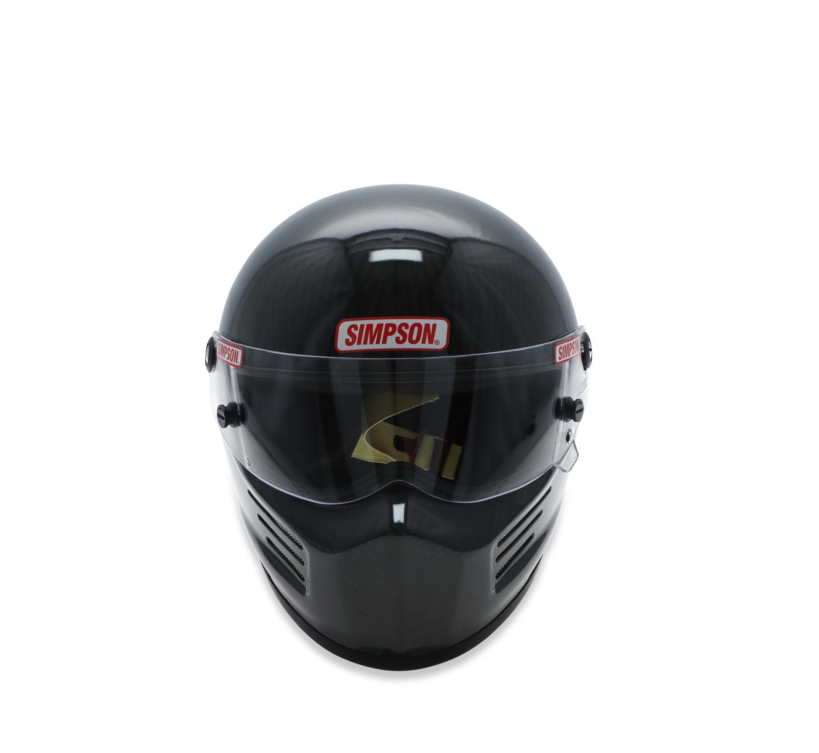 Simpson Carbon Bandit Series Helmets 720100C Helmet, Bandit, Full Face, Fiber, Snell SA2020, X-Small, Each thumbnail 2