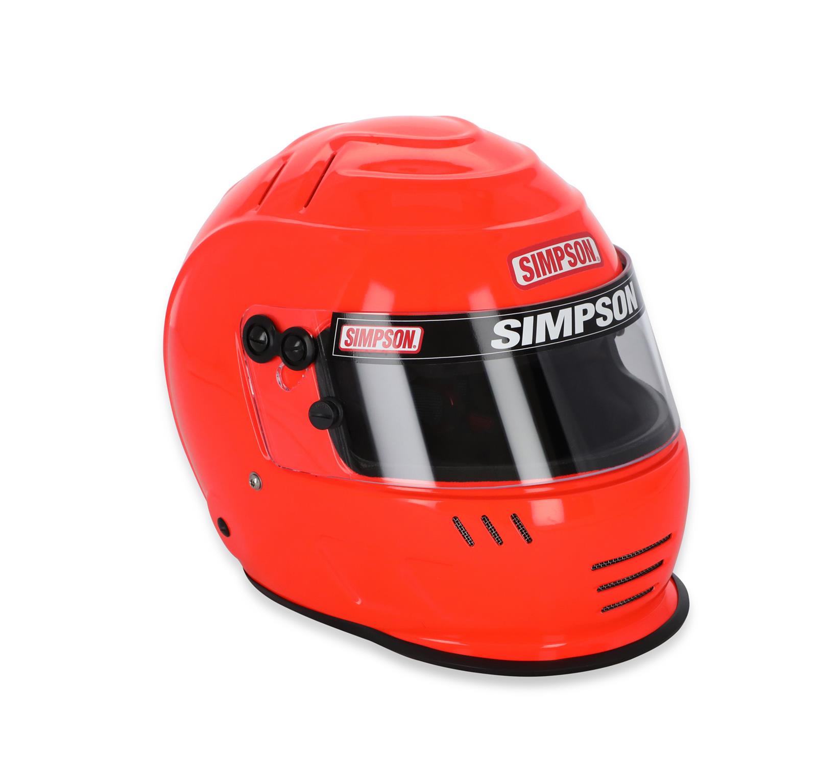 Simpson SA2020 Speedway Shark Series Helmets 770714S Helmet, Shark, Full Face, Safety Orange, Gloss, Snell SA2020, Medium, Each thumbnail 3