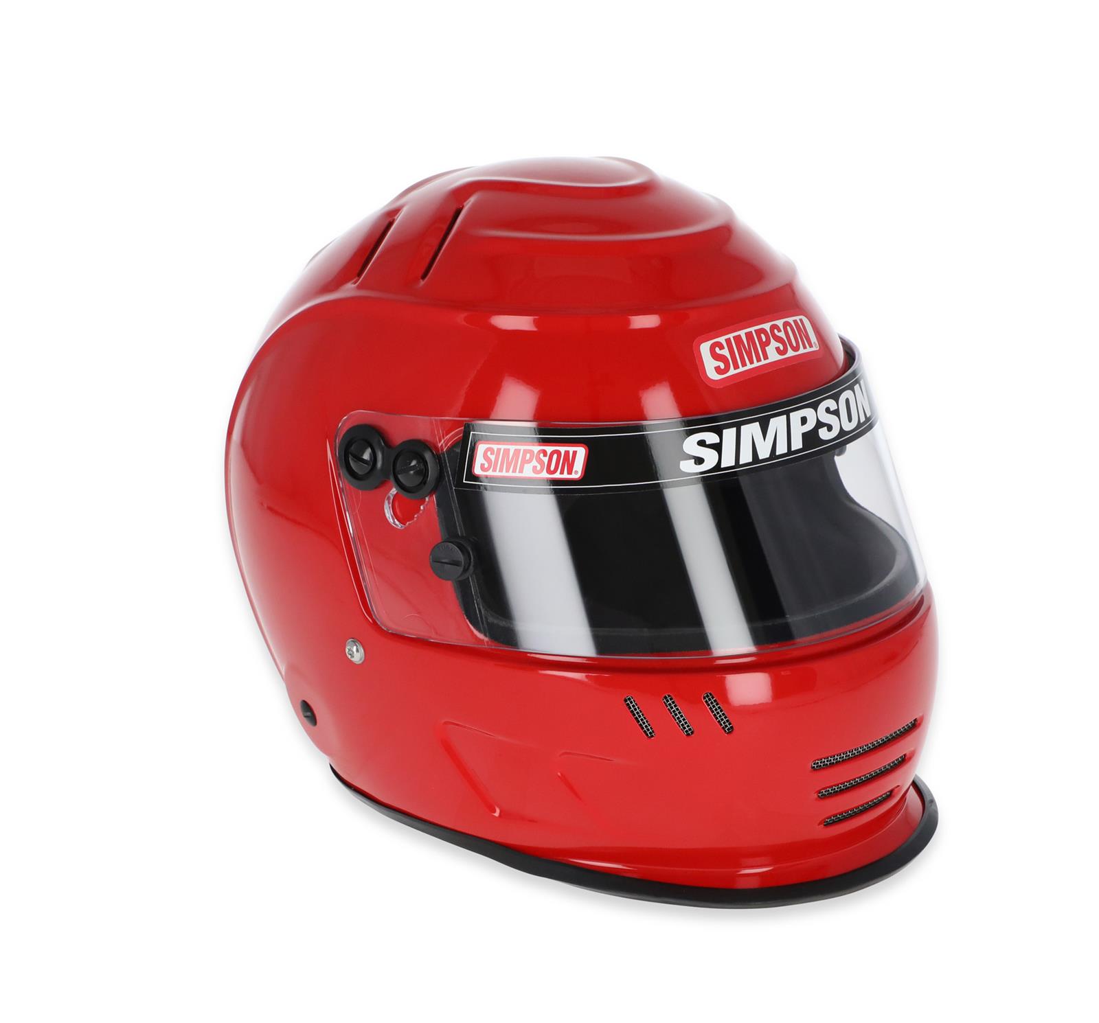 Simpson SA2020 Speedway Shark Series Helmets 7707184 Helmet, Shark, Full Face, Gloss Blue, Snell SA2020, Medium, Each thumbnail 4
